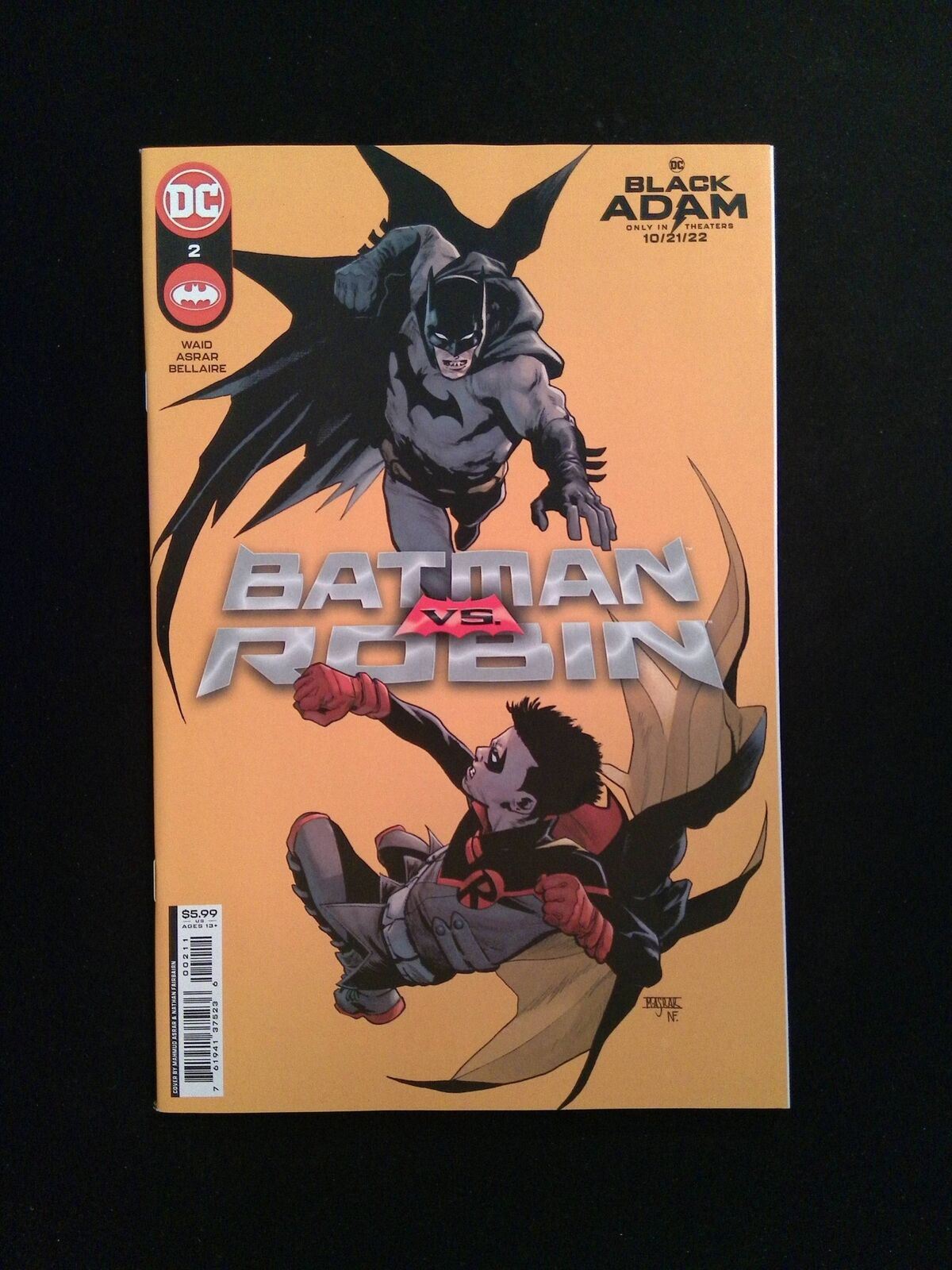Batman Vs. Robin #2 DC Comics 2022 NM-