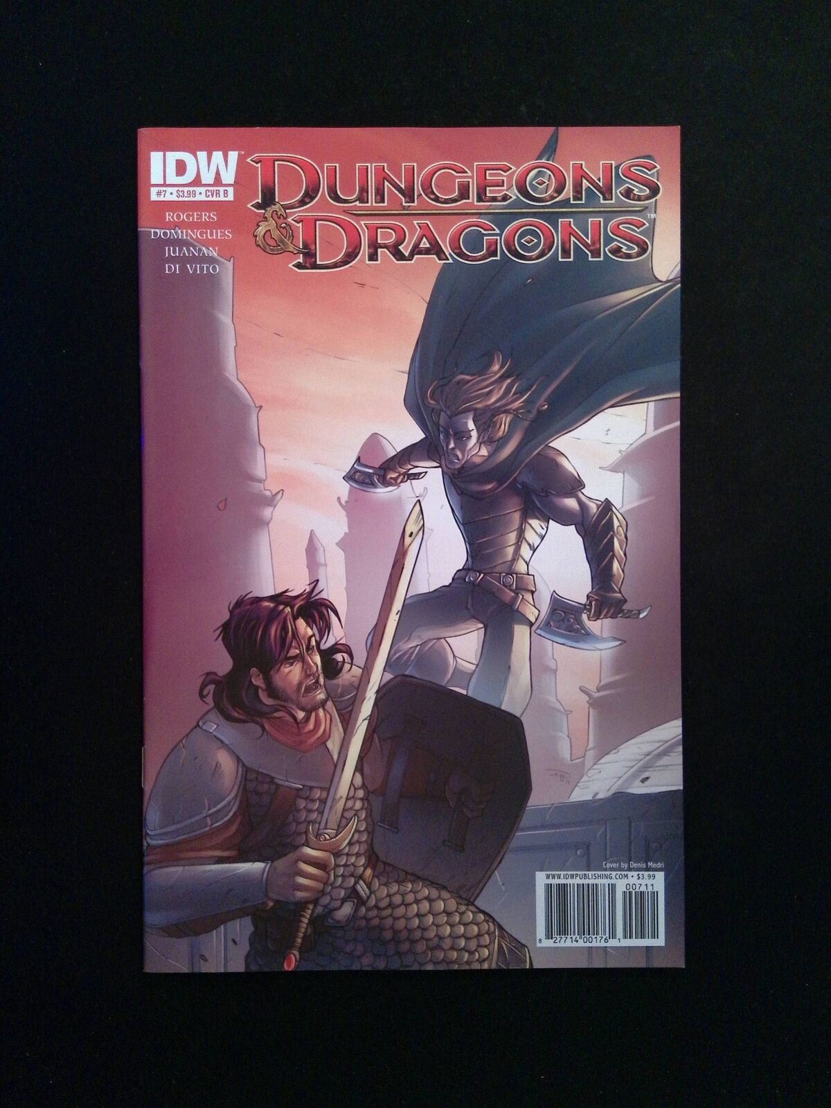 Dungeons And Dragons #7B IDW Comics 2011 NM- Medri Variant