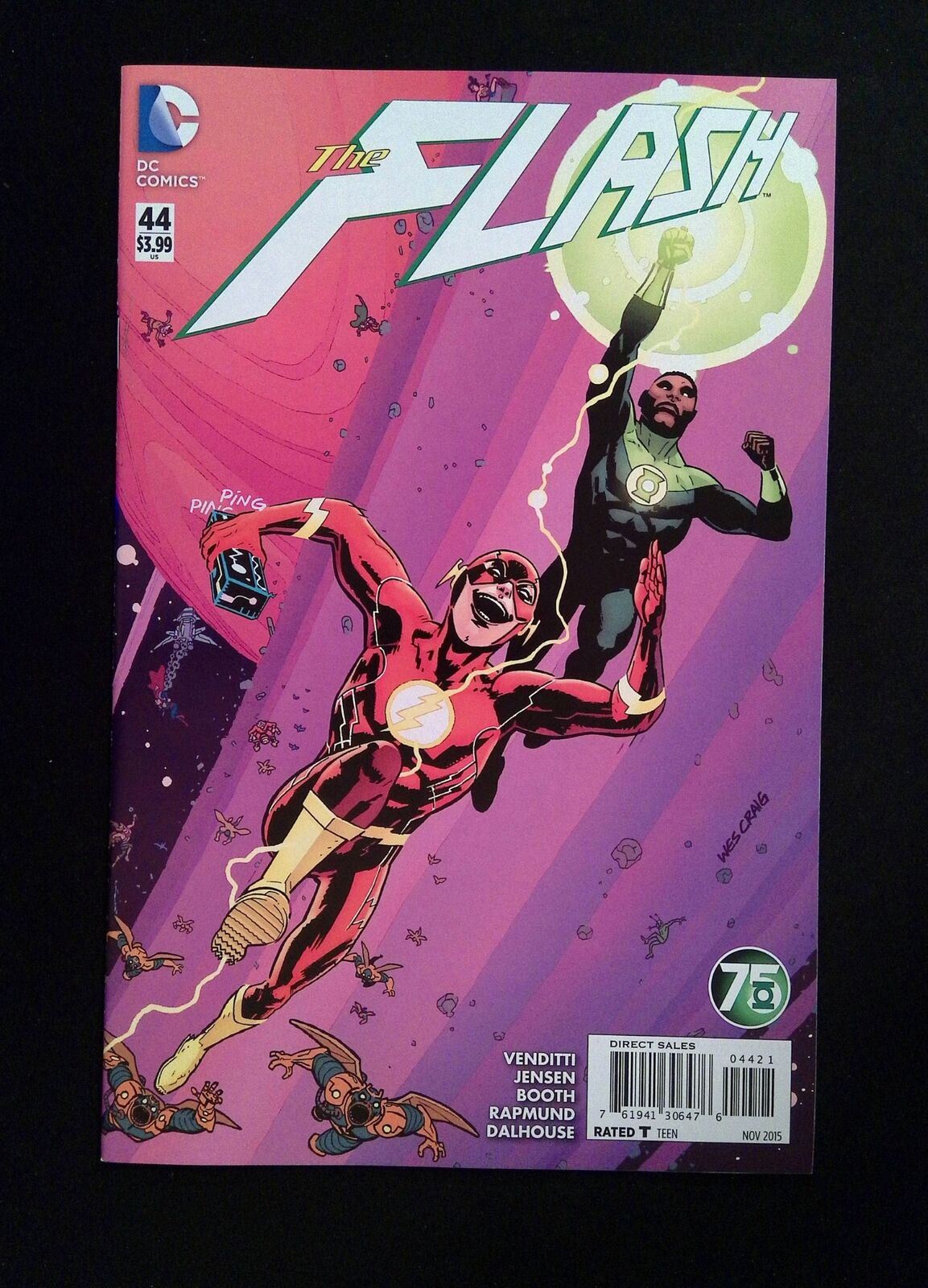 Flash #44B (4th Series) DC Comics 2015 NM- Craig Variant