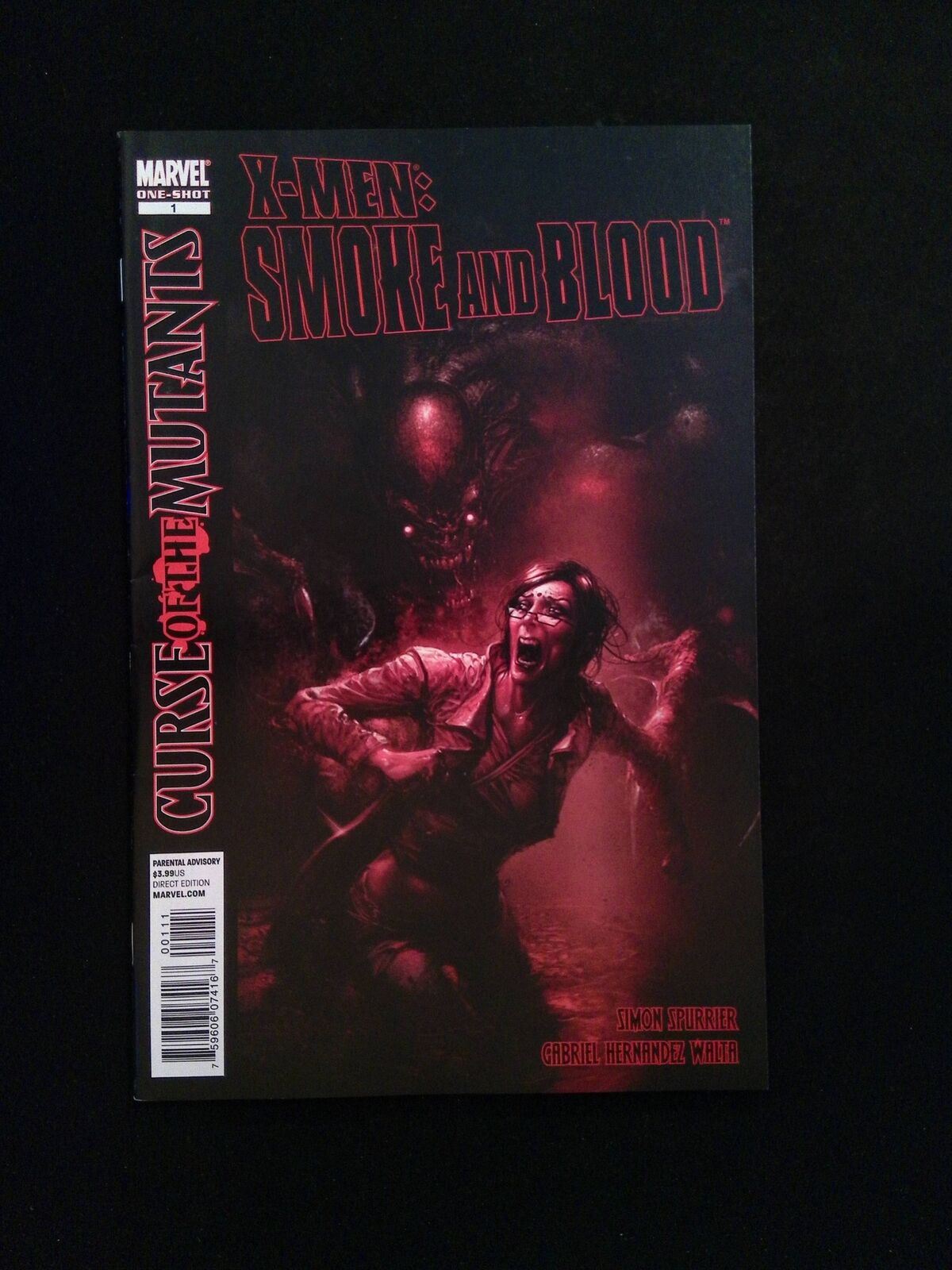 X-Men Curse of the Mutants Smoke and Blood #1 Marvel Comics 2010 VF+