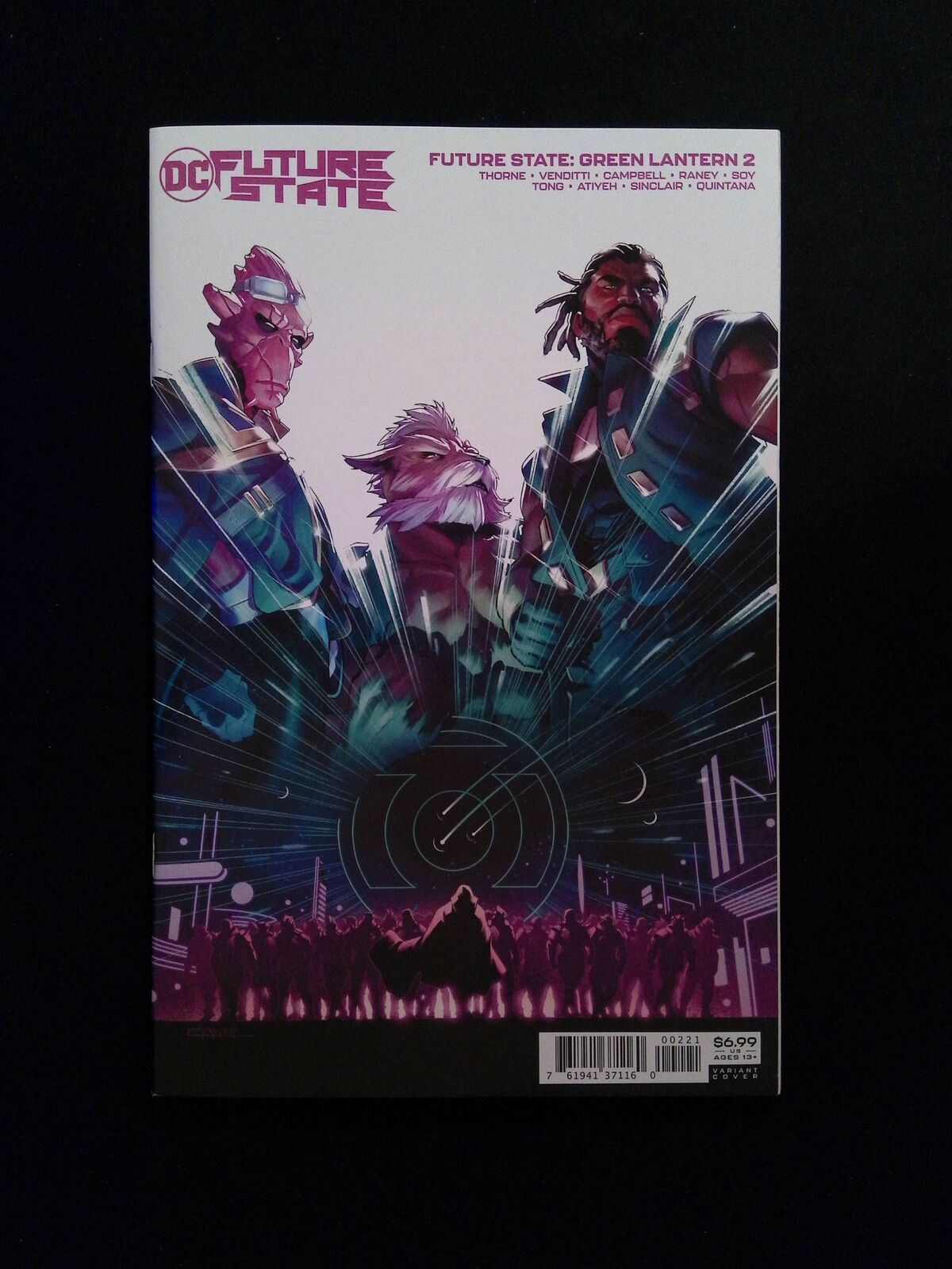 Future State Green Lantern #2B DC Comics 2021 NM+ CAMPBELL VARIANT