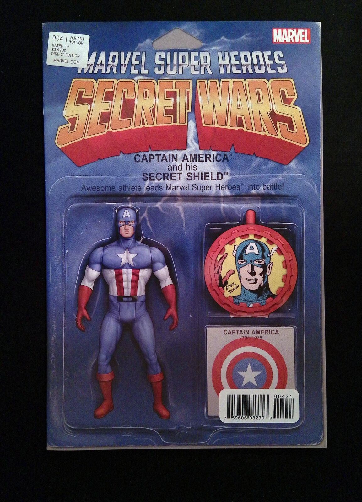 Secret Wars #4D Marvel Comics 2015 NM- Christopher Variant