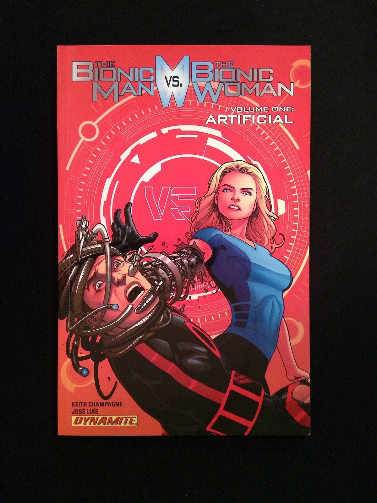 Bionic Man vs. The Bionic Woman TPB #1-1ST DYNAMITE 2013 NM+ CHEN VARIANT