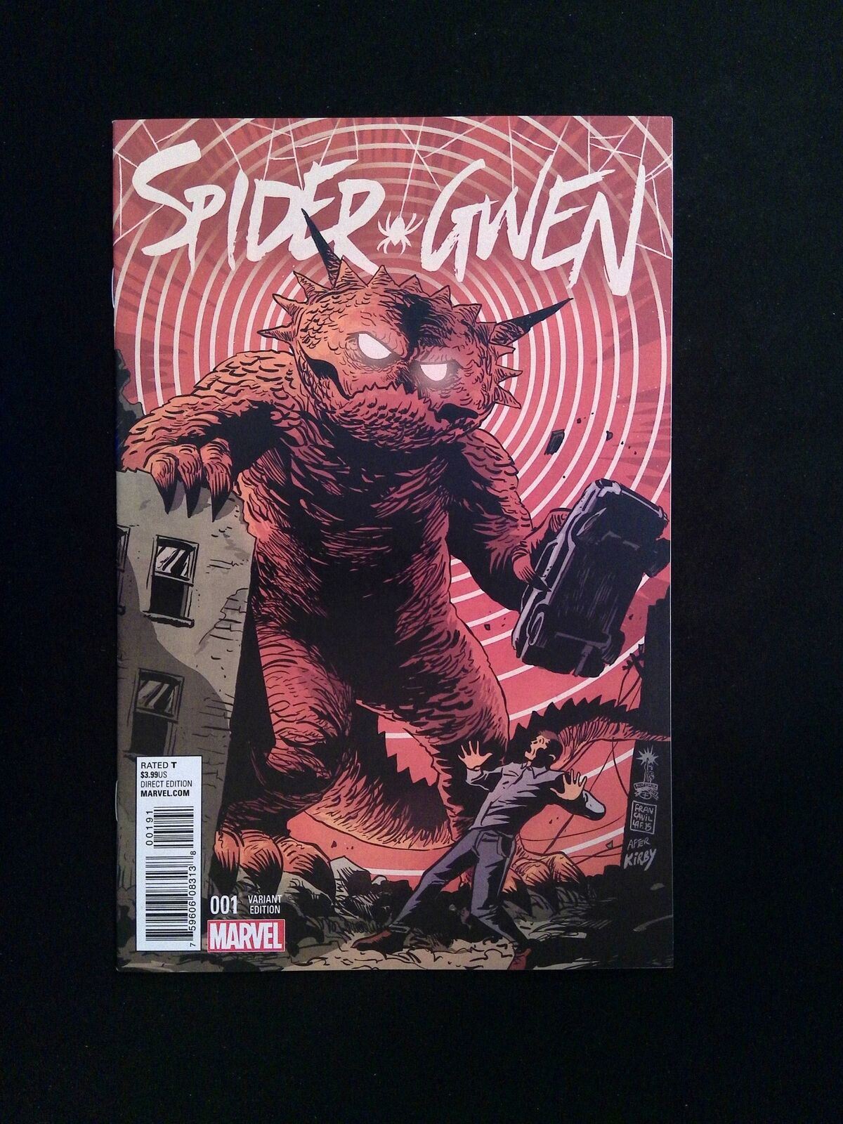 Spider-Gwen #1E (2ND SERIES) MARVEL Comics 2015 NM- FRANCAVILLA VARIANT