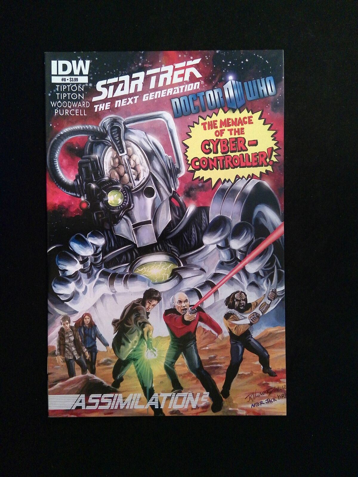 Star Trek The Next Generation Doctor Who Assimilation Squared #8 IDW 2012 VF/NM