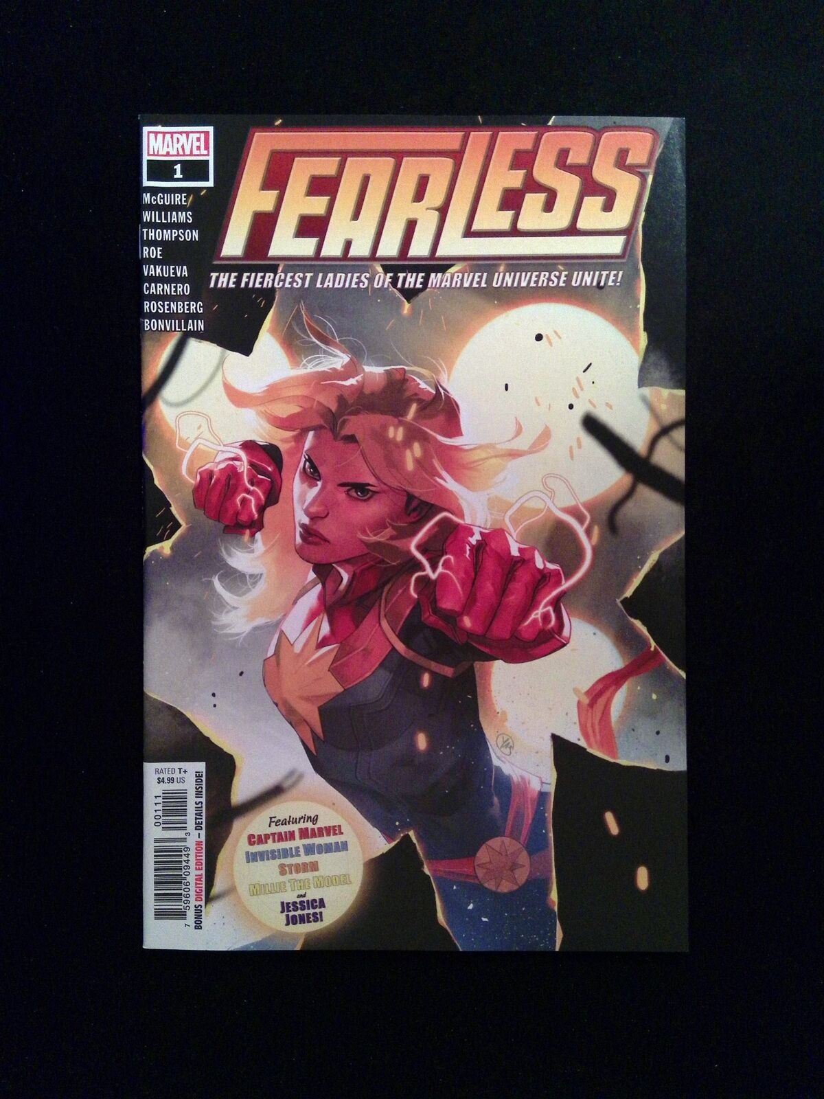 Fearless #1 MARVEL Comics 2019 NM-