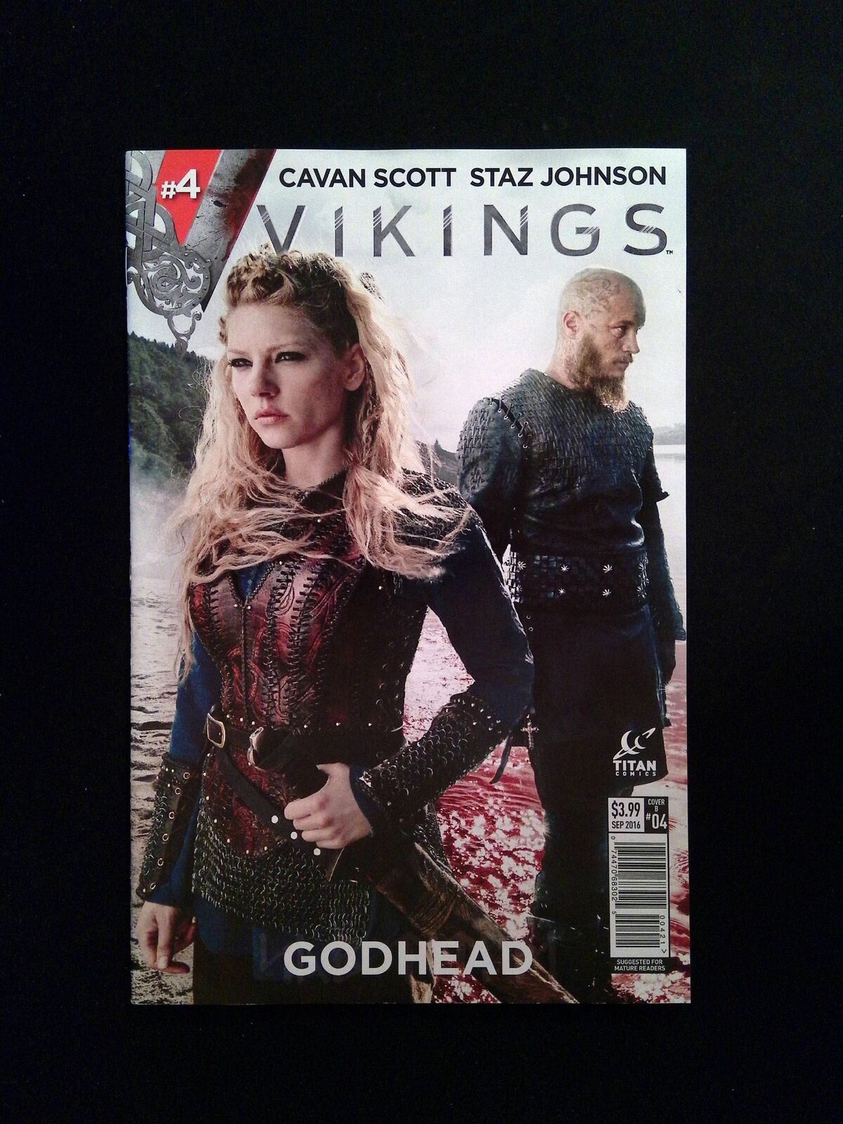 Vikings #4B TITAN Comics 2016 NM- VARIANT COVER