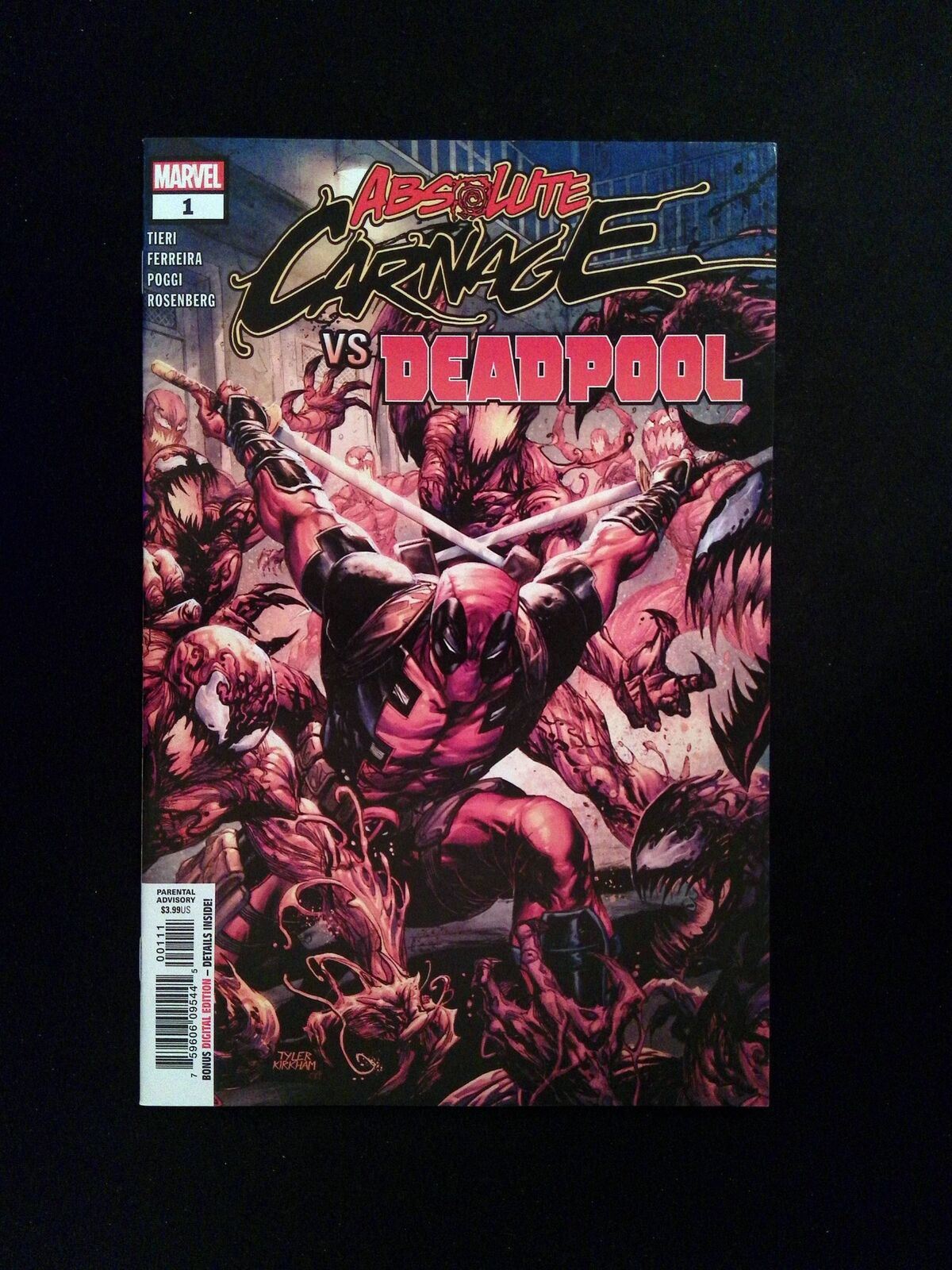 Absolute Carnage vs. Deadpool #1 MARVEL Comics 2019 NM