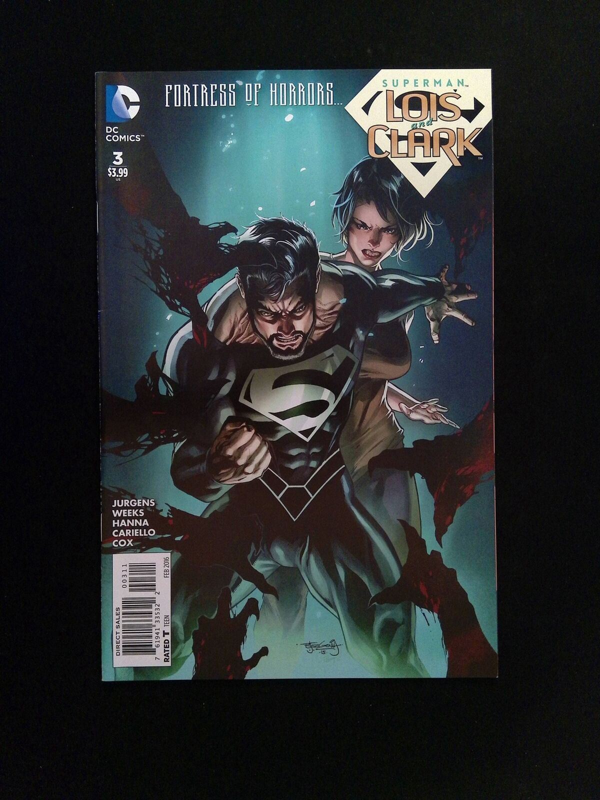 Superman Lois and Clark #3 DC Comics 2016 NM-