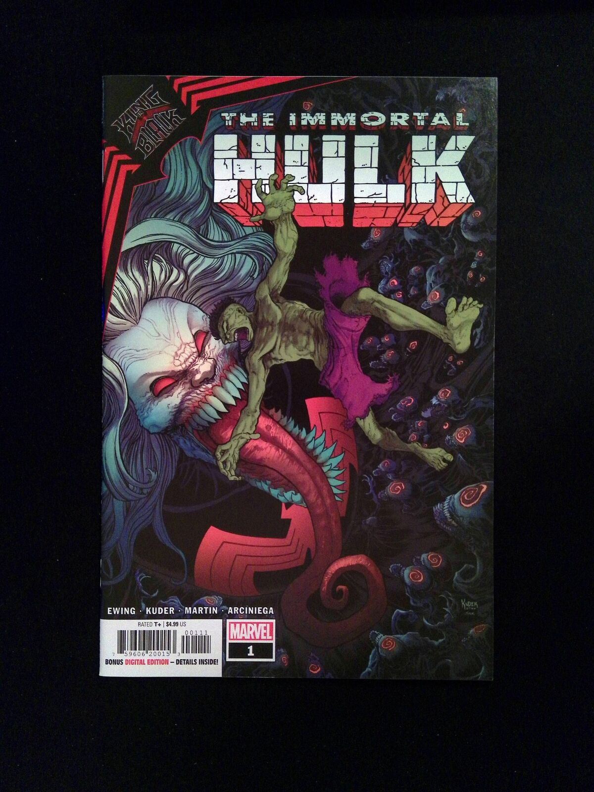 King in Black Immortal Hulk #1 Marvel Comics 2021 NM