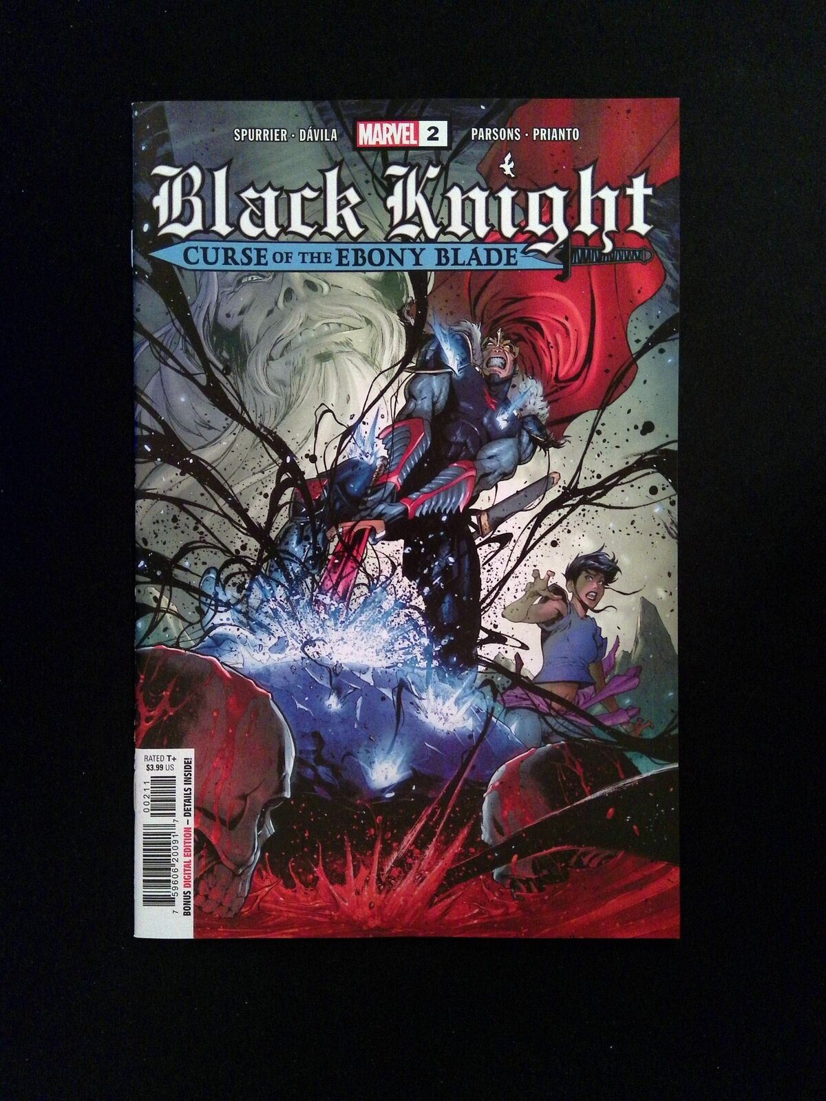 Black Knight Curse of the Ebony Blade #2 MARVEL Comics 2021 NM