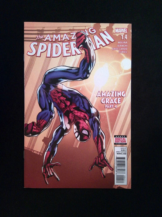Amazing Spider-Man #1.4 (4TH SERIES) MARVEL Comics 2016 NM+