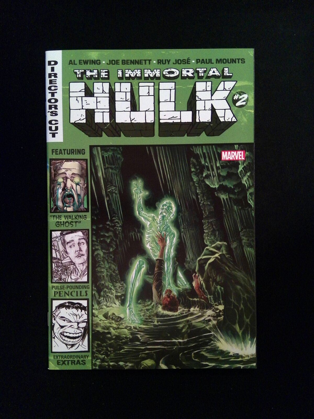 Immortal Hulk #2DC Marvel Comics 2018 NM Director's Cut