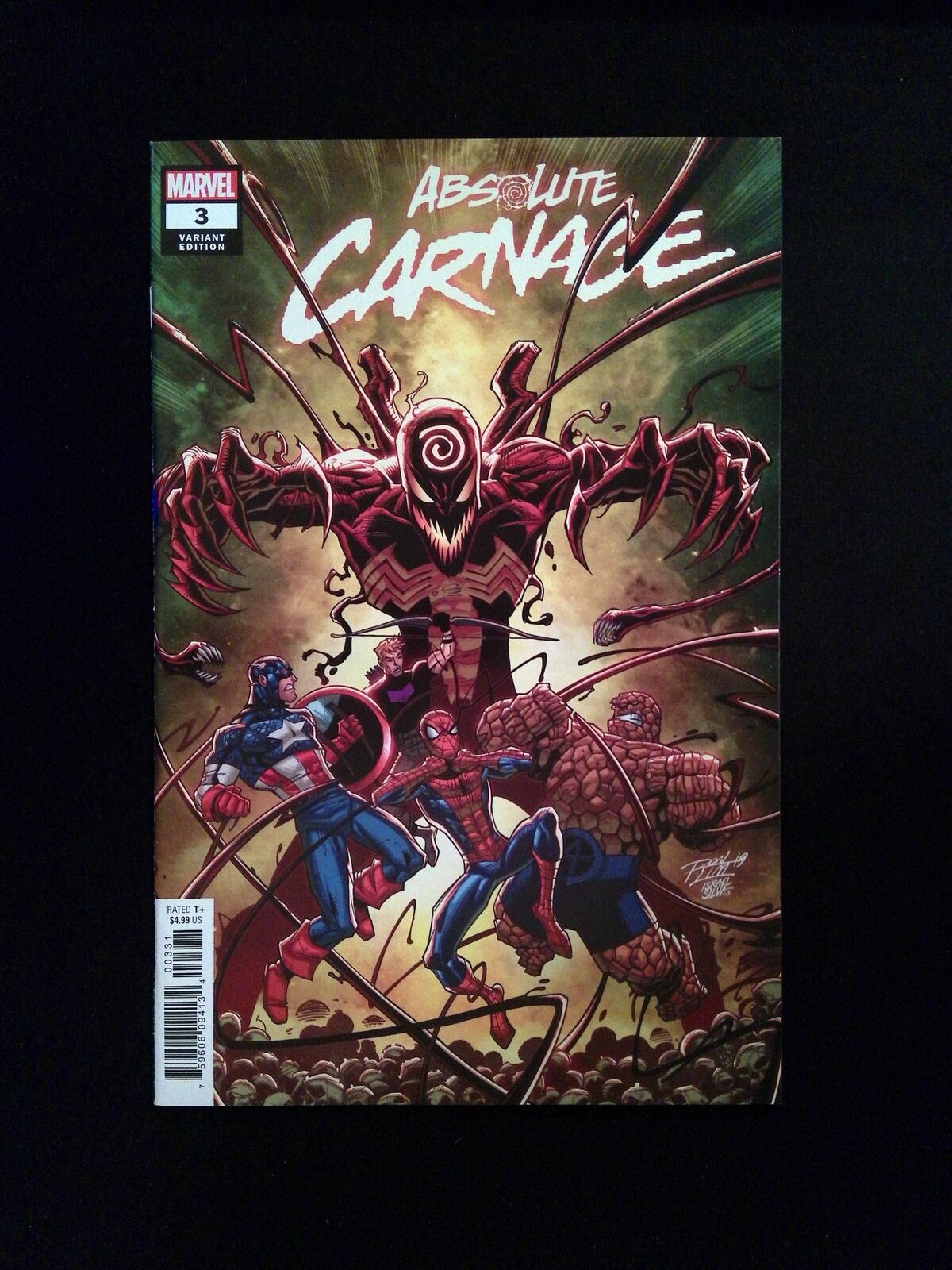 Absolute Carnage #3G Marvel Comics 2019 NM Lim Variant