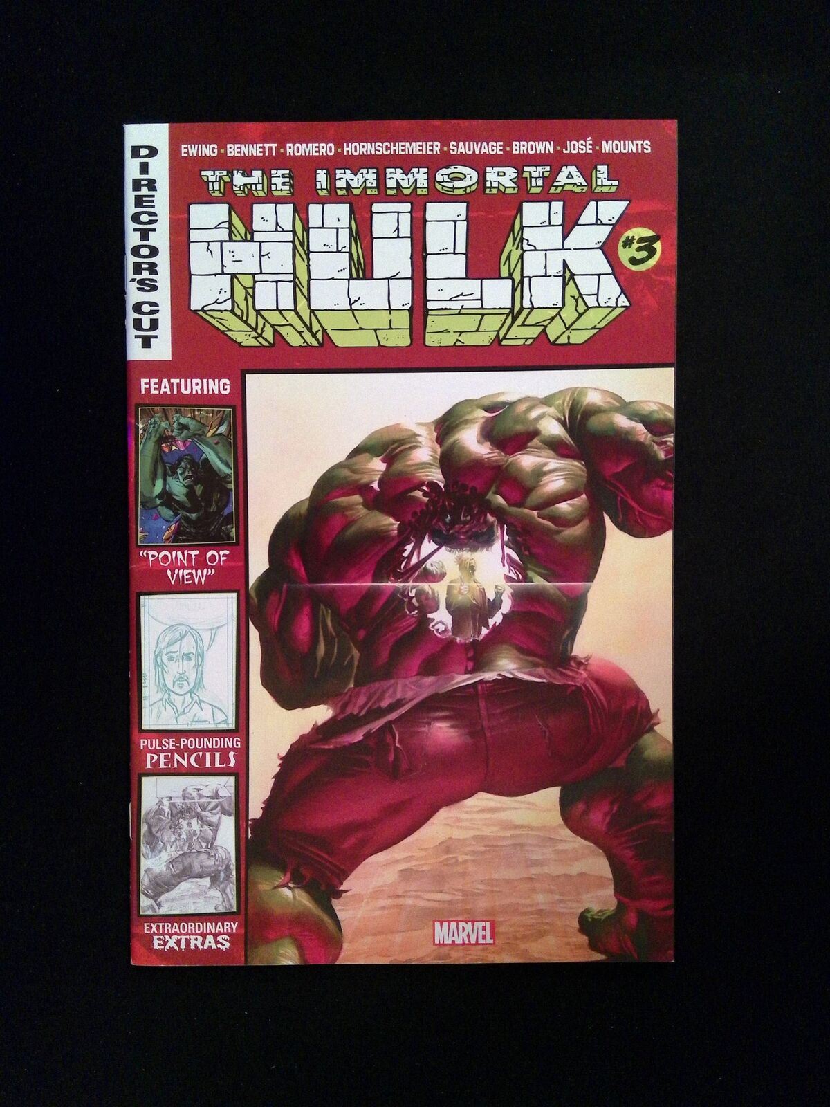 Immortal Hulk #3DC Marvel Comics 2018 NM- Director's Cut