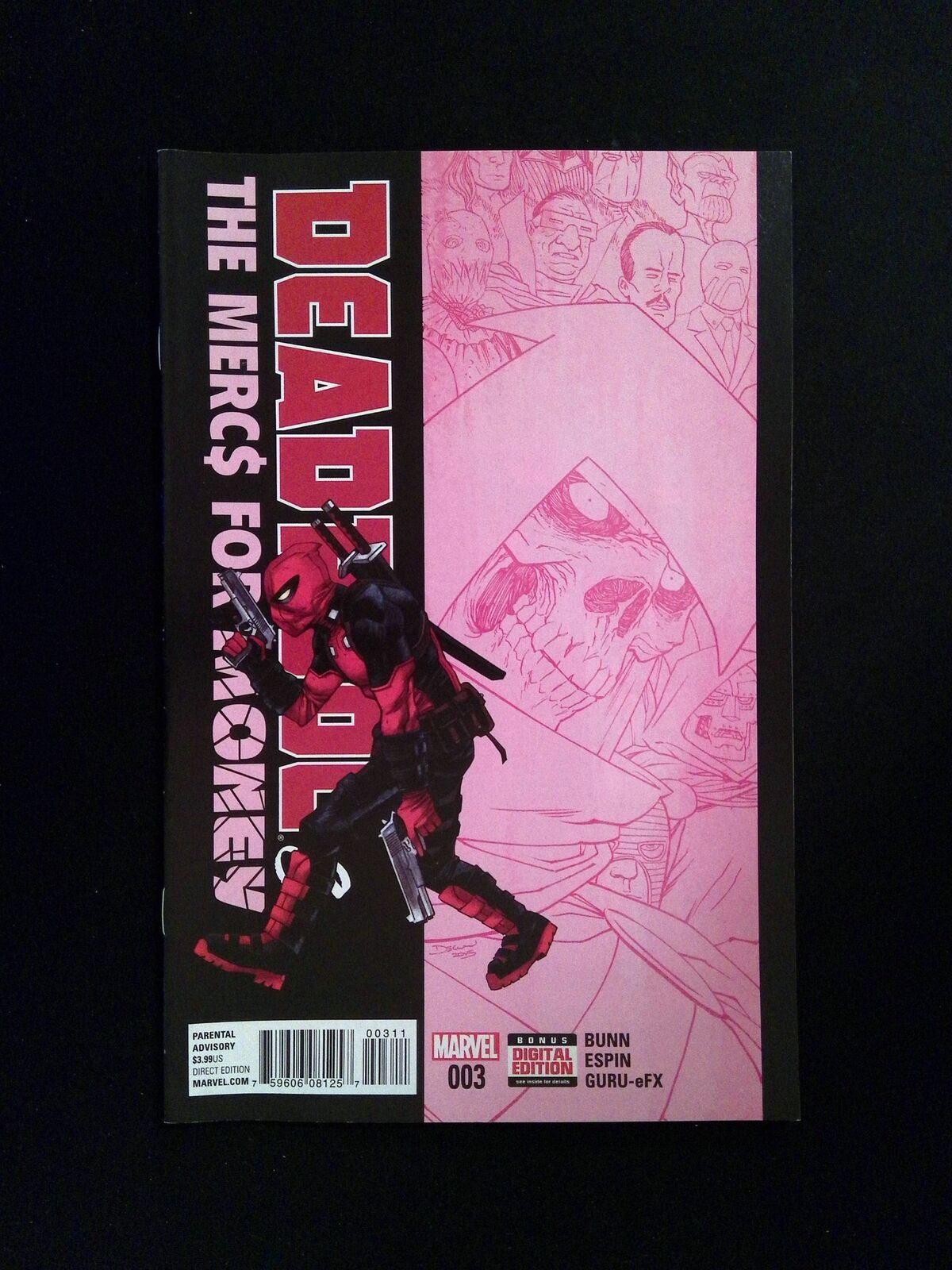 Deadpool and The Mercs for Money #3 MARVEL Comics 2016 NM-