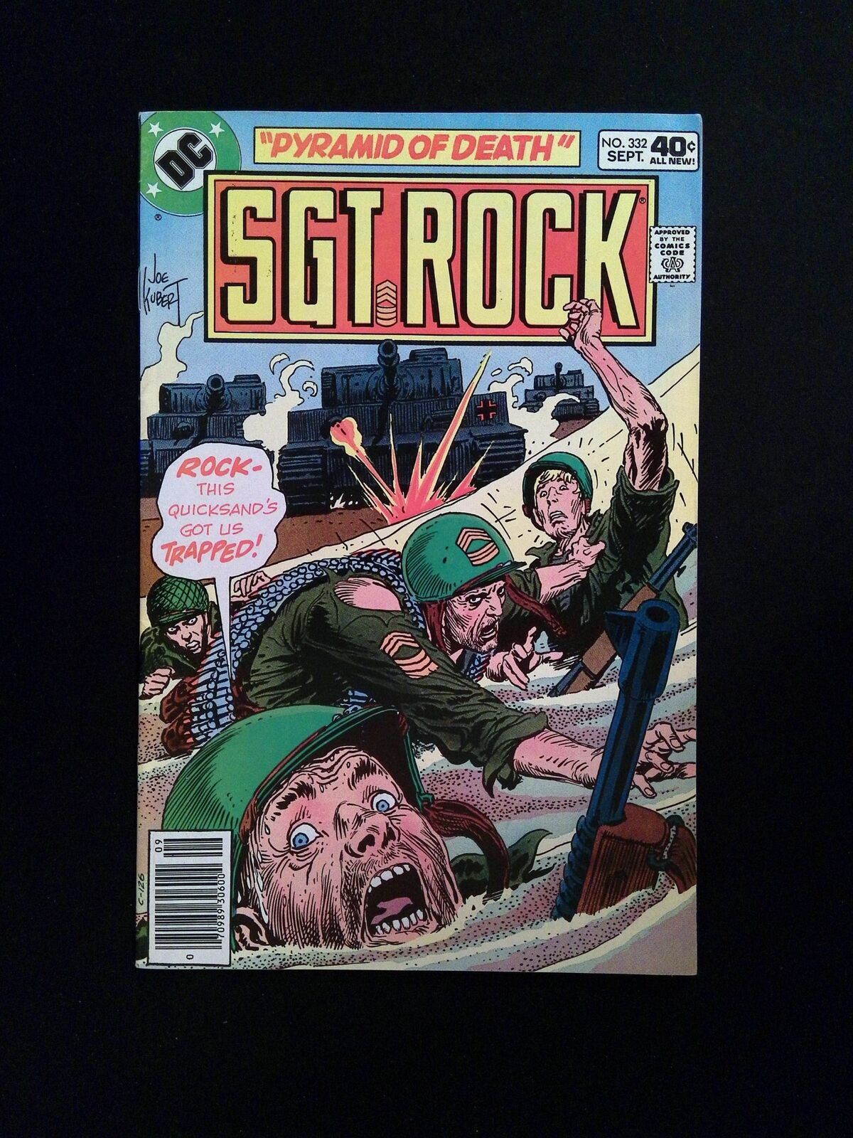 Sgt. Rock #332 DC Comics 1979 VF+ Newsstand
