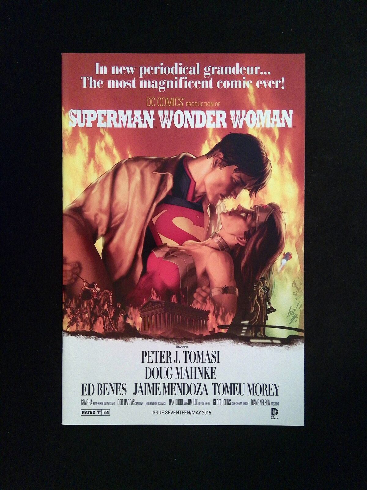 Superman Wonder Woman #17B DC Comics 2015 NM+ Variant Cover