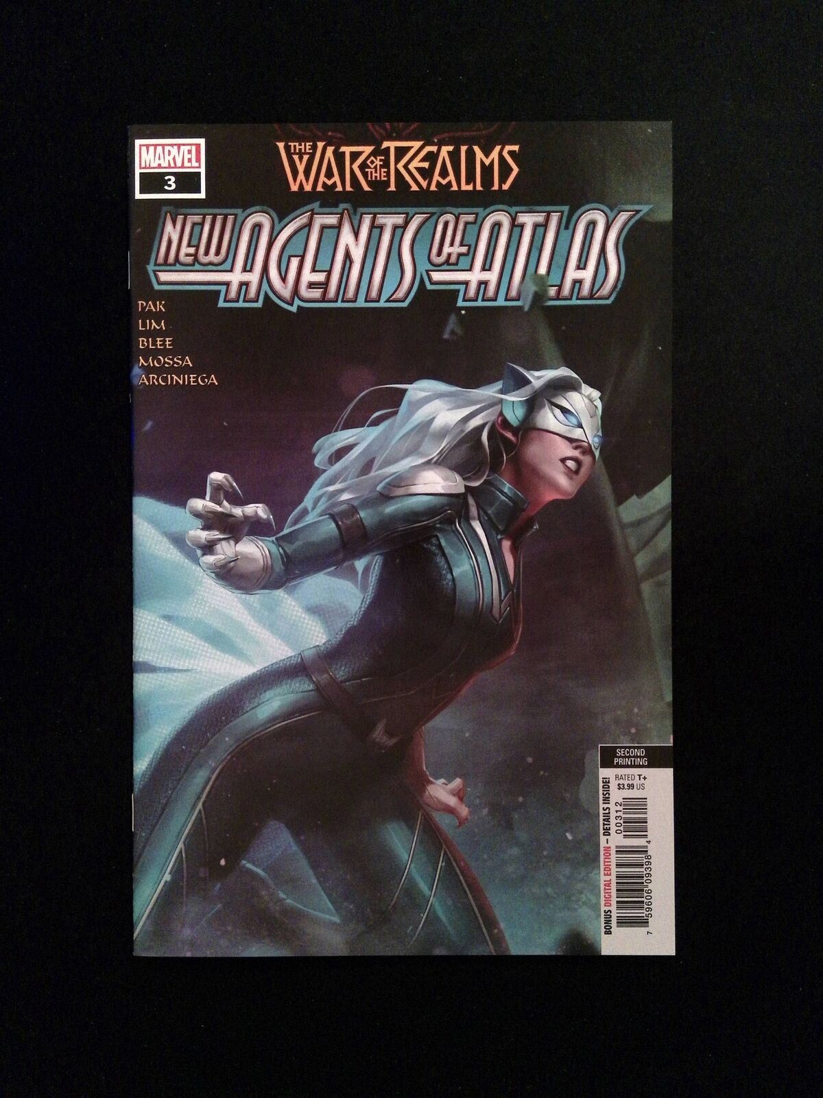 War Of The Realms New Agents Of Atlas #3C MARVEL Comics 2019 NM- HYUK VARIANT