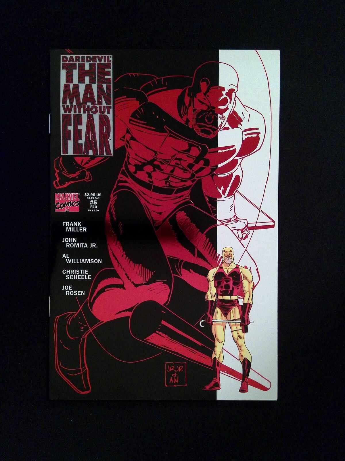 Daredevil the Man without Fear #5 Marvel Comics 1994 NM+