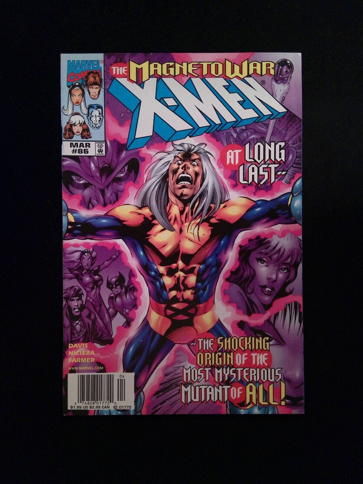 X-Men #86 MARVEL Comics 1999 VF+ NEWSSTAND