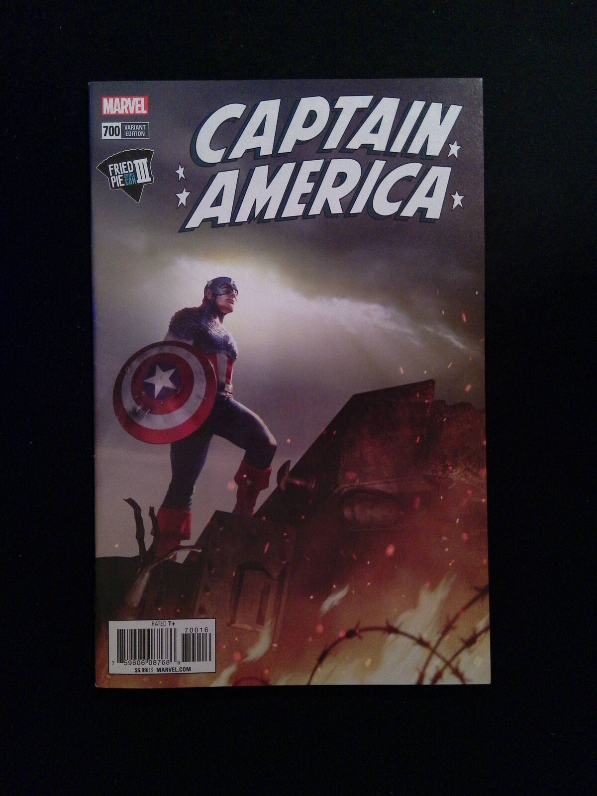 Captain America Fried Pie Comic Con 3 #700 MARVEL Comics 2018 VF/NM