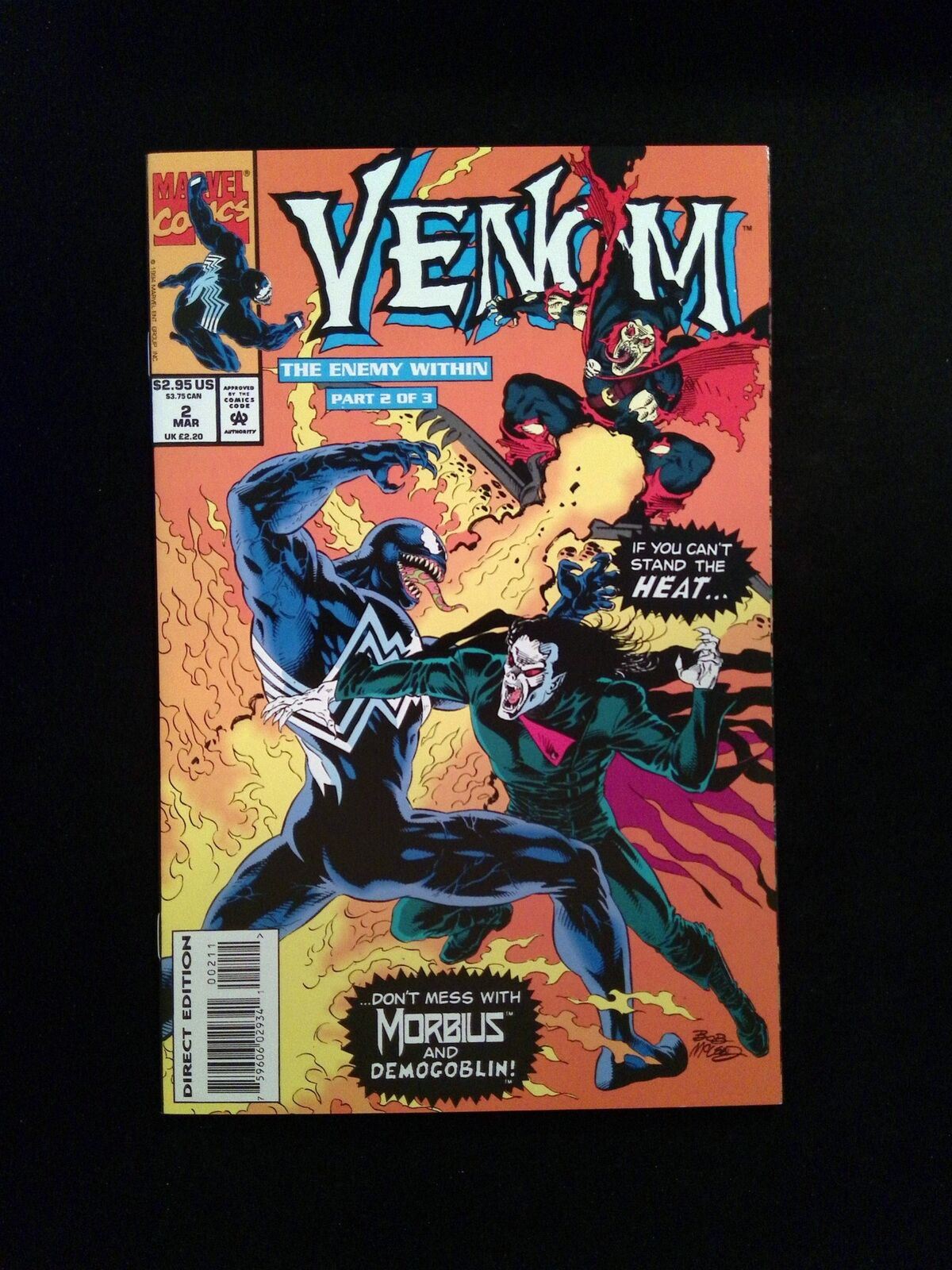 Venom The Enemy Within #2 MARVEL Comics 1994 NM+
