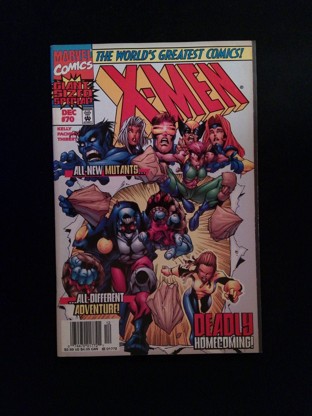 X-Men #70 MARVEL Comics 1997 VF NEWSSTAND