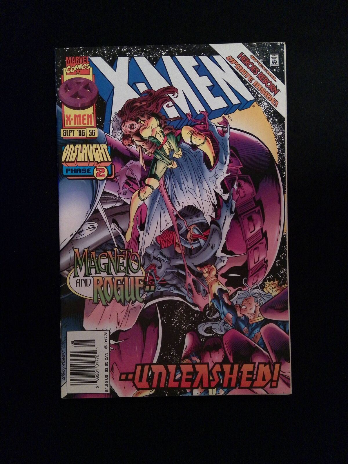 X-Men #56 MARVEL Comics 1996 VF+ NEWSSTAND
