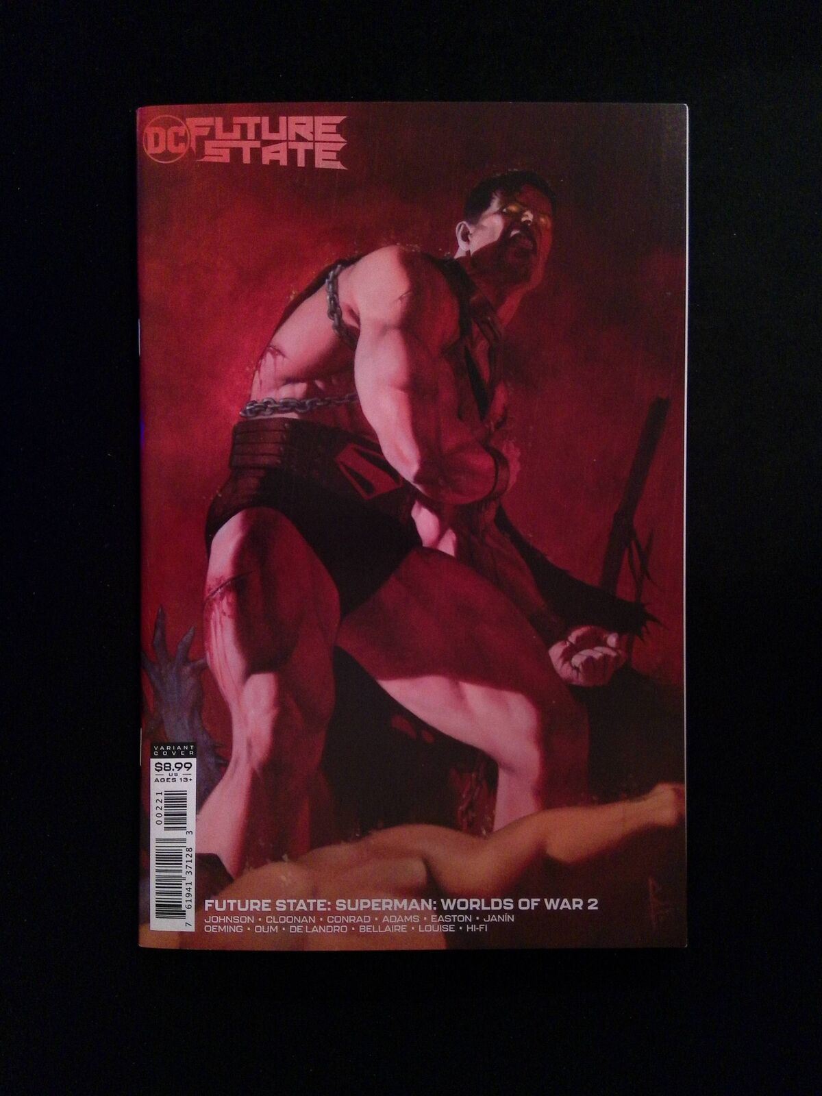 Future State Superman Worlds of War #2B DC Comics 2021 NM VARIANT COVER