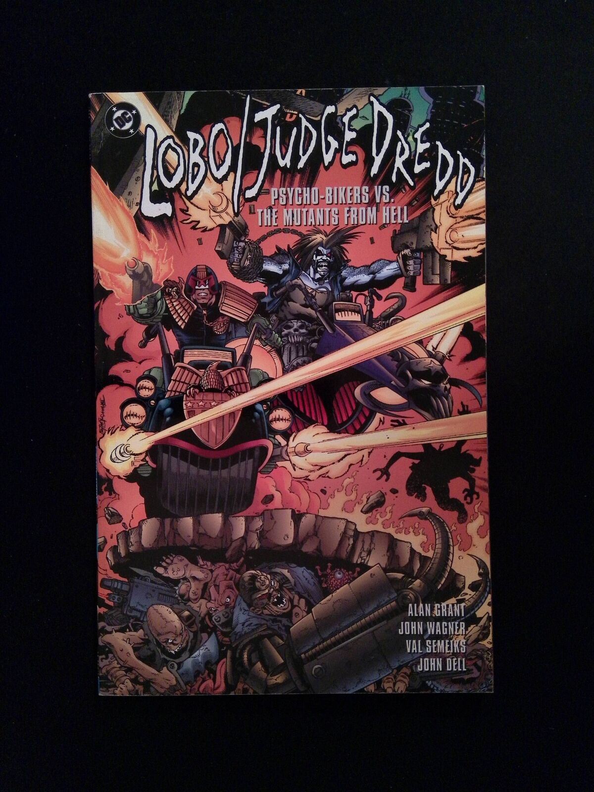 Lobo Judge Dredd Psycho Biker #0 DC Comics 1995 VF+