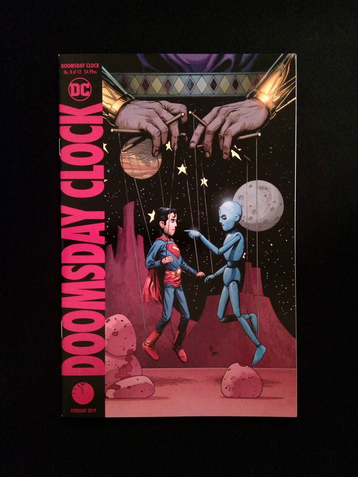 Doomsday Clock #8B DC Comics 2019 NM+ Frank Variant