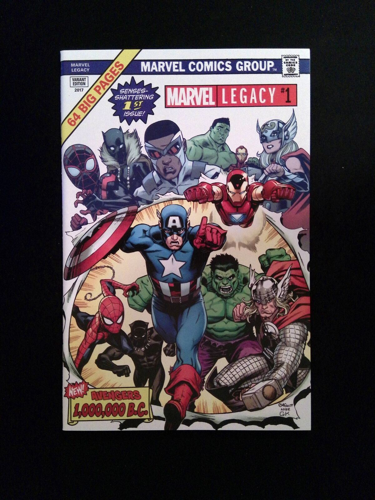 Marvel Legacy #1 Marvel Comics 2017 NM McGuiness Variant