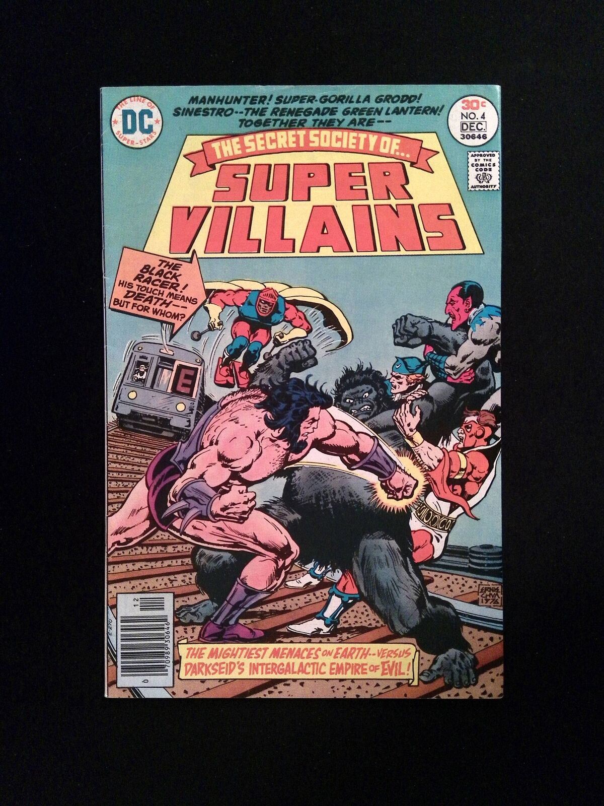 Secret Society of Super Villains #4 DC Comics 1976 VF- NEWSSTAND