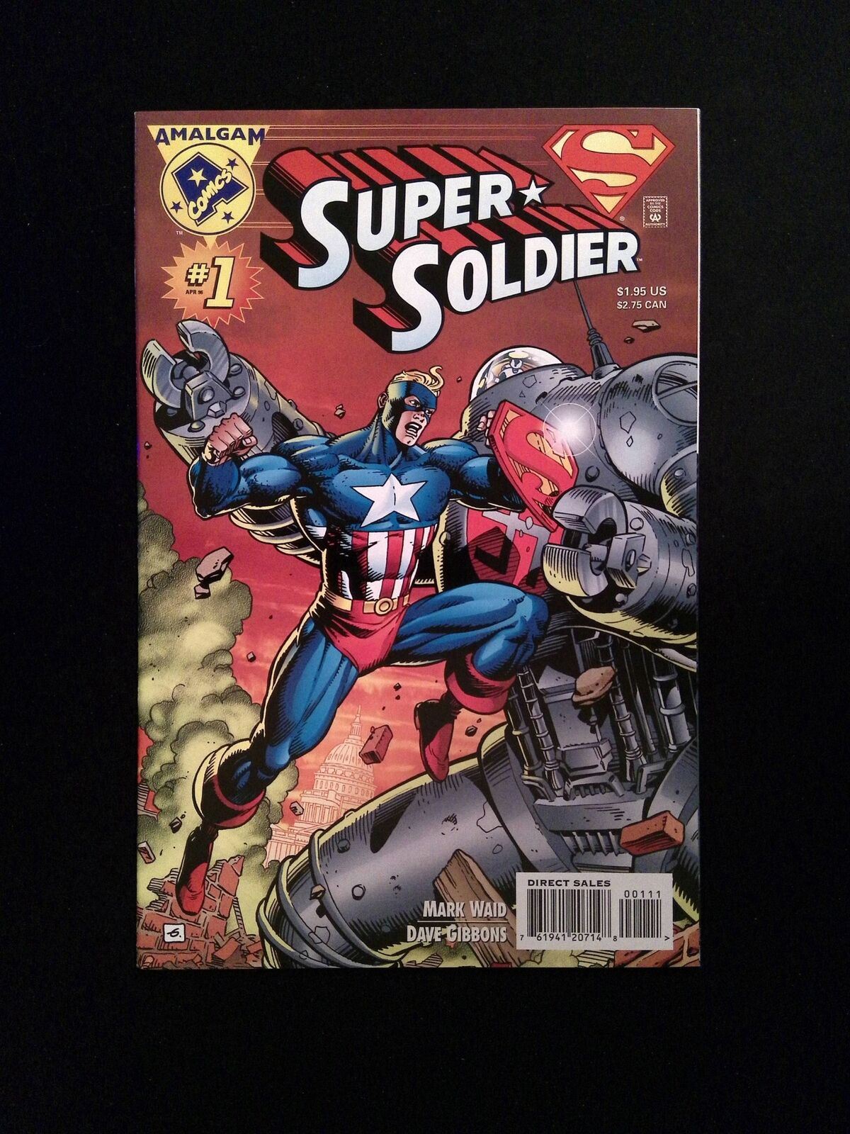 Super Soldier #1 MARVEL/DC Comics 1996 NM-