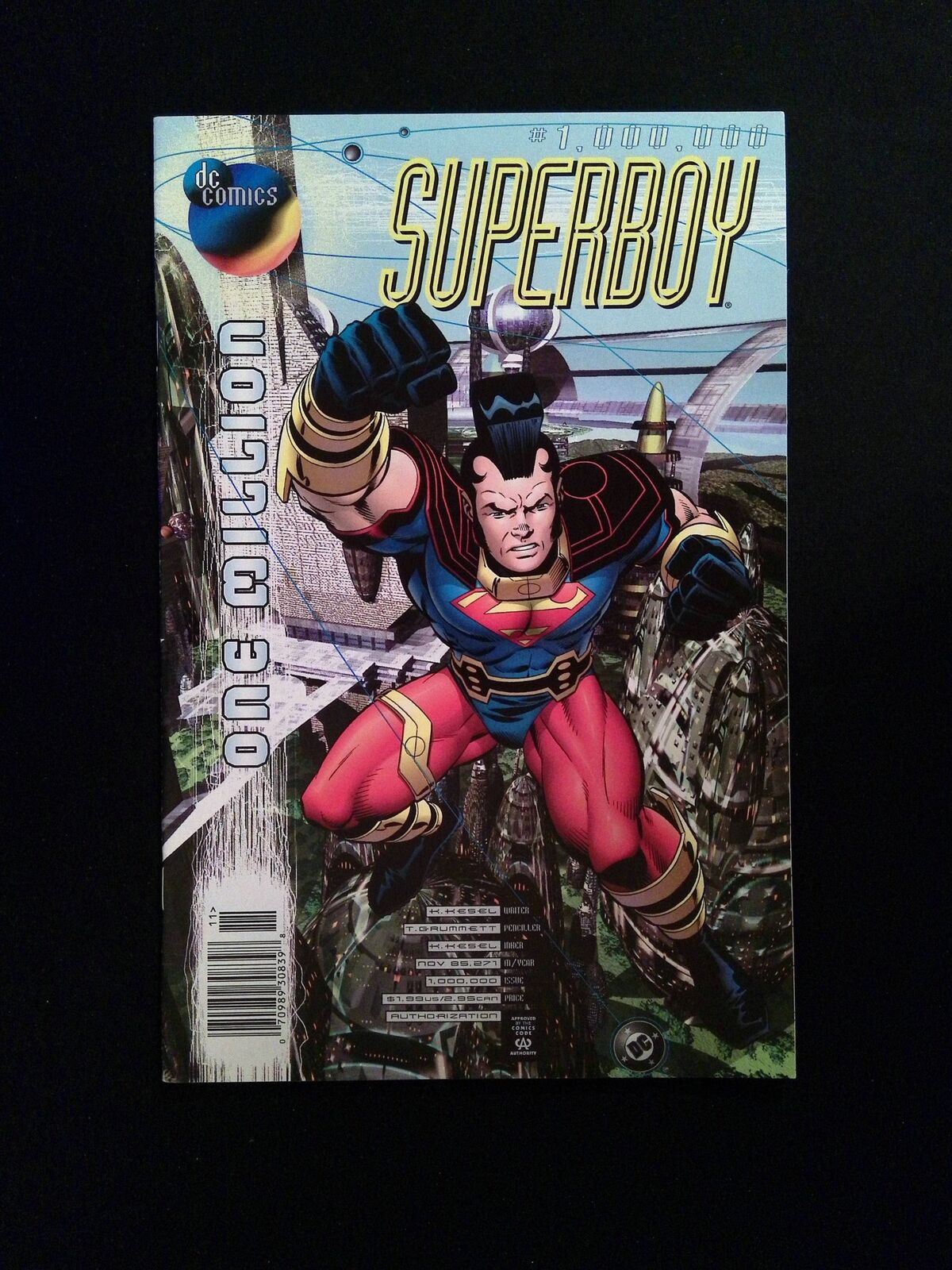 Superboy One Million #1 DC Comics 1998 VF+ Newsstand