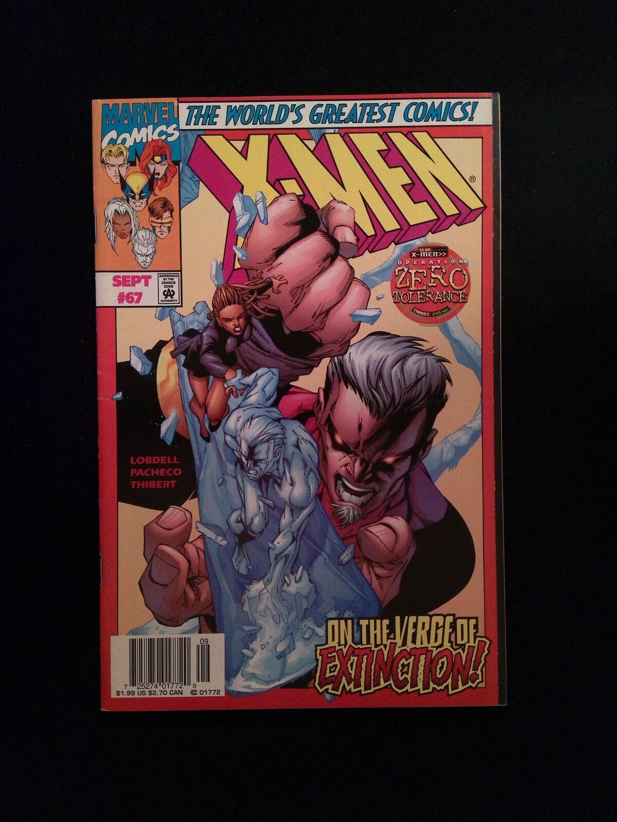X-Men #67 MARVEL Comics 1997 VF NEWSSTAND