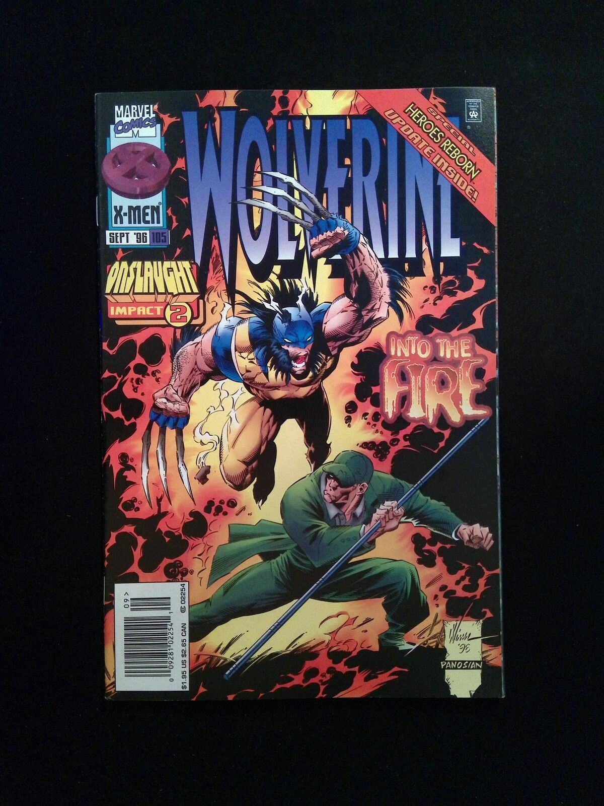 Wolverine #105 Marvel Comics 1996 VF+ Newsstand