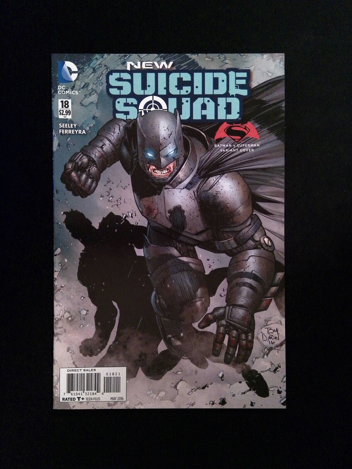 New Suicide Squad #18B DC Comics 2016 NM Daniel Variant