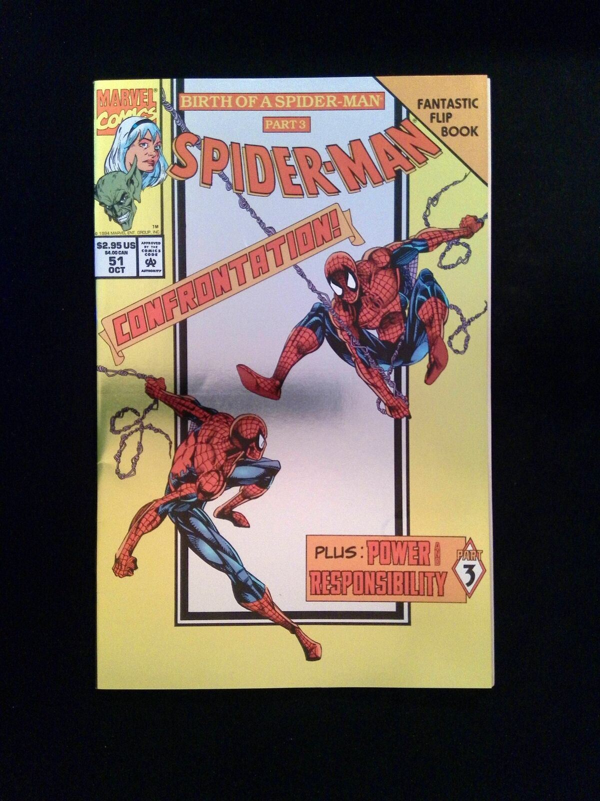 Spider-Man #51 MARVEL Comics 1994 VF/NM VARIANT COVER
