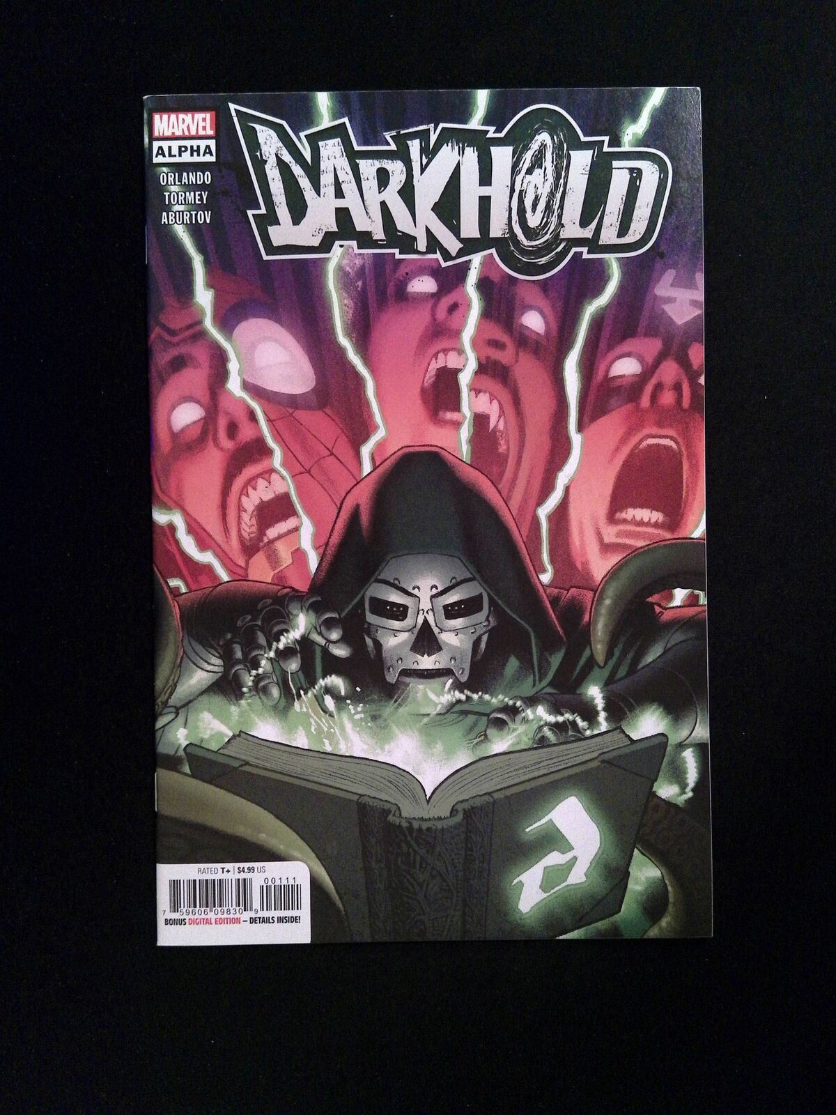 Darkhold Alpha #1 Marvel Comics 2021 VF/NM
