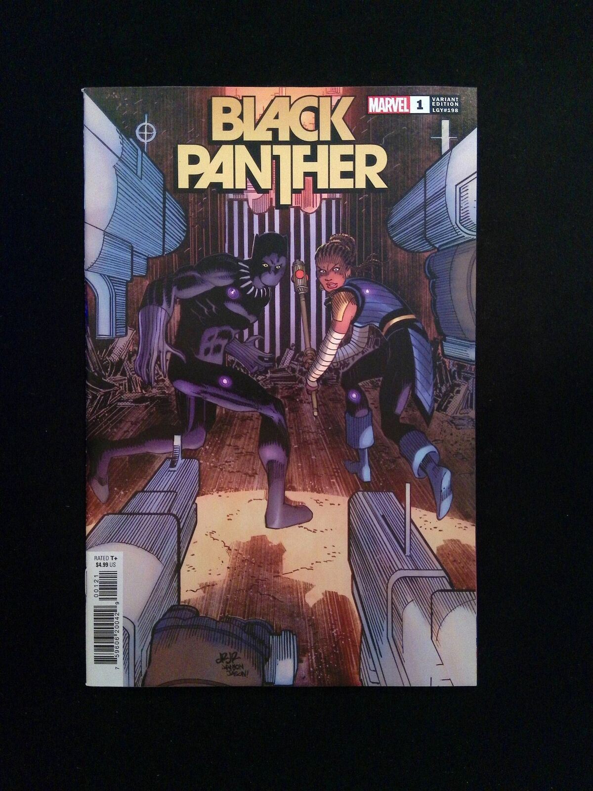 Black Panther #1B (8th Series) Marvel Comics 2022 NM Romita Variant