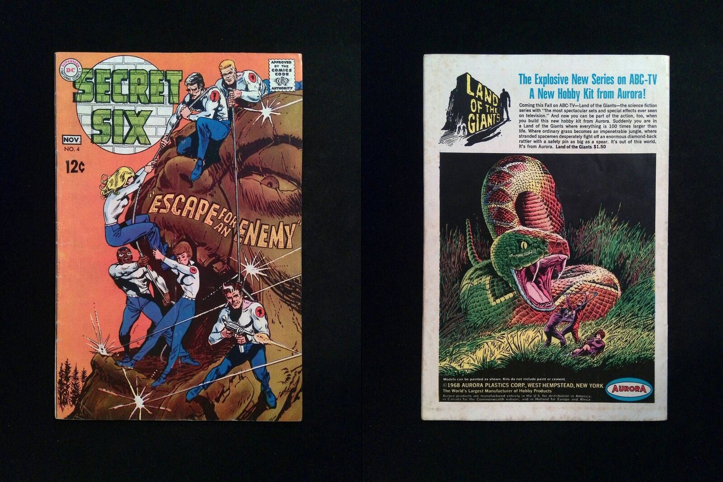 Secret Six #4 DC Comics 1968 VG/FN