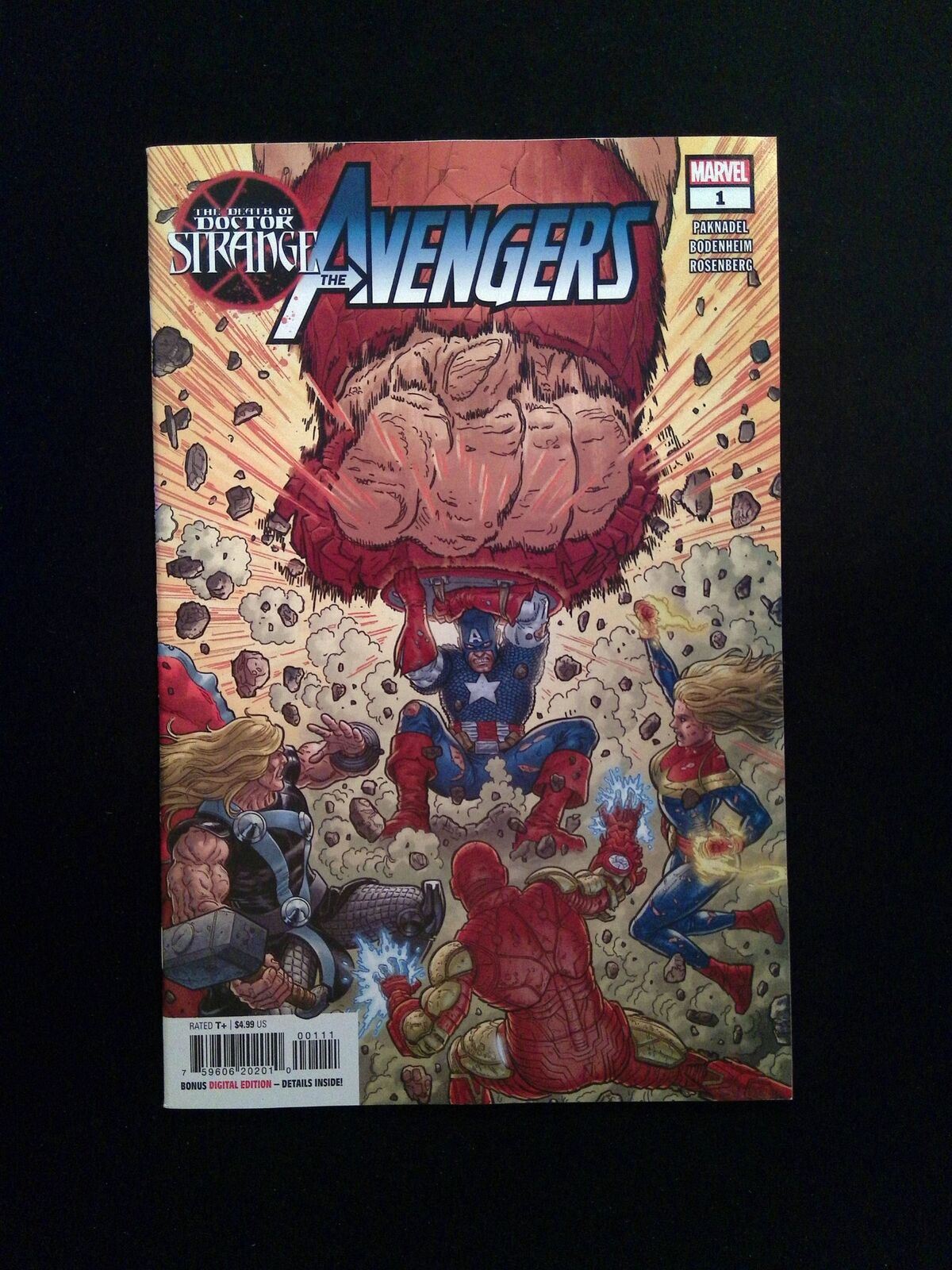 Death of Doctor Strange Avengers #1 Marvel Comics 2022 NM