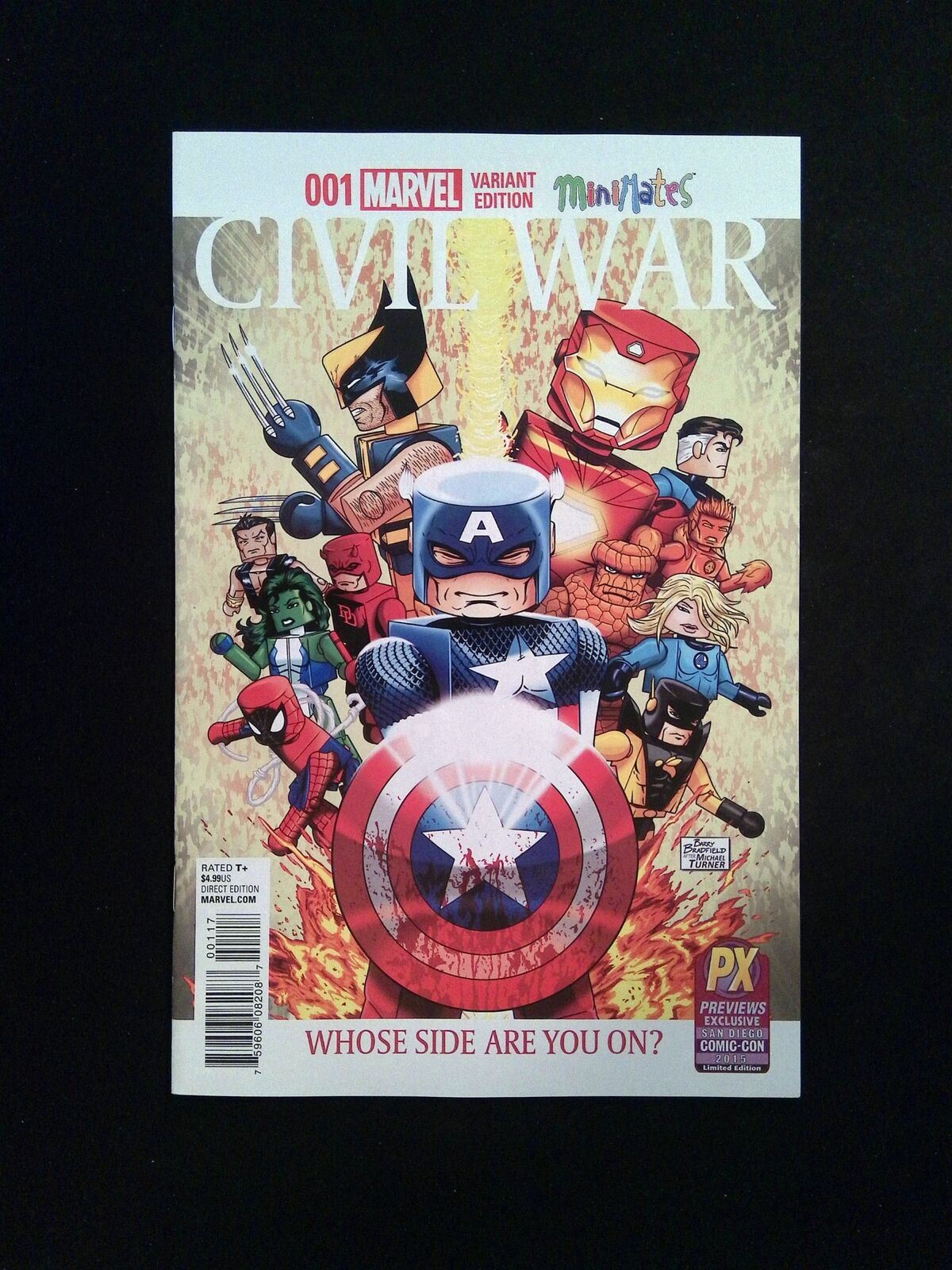 Civil War Secret Wars #1SDCC MARVEL Comics 2015 NM