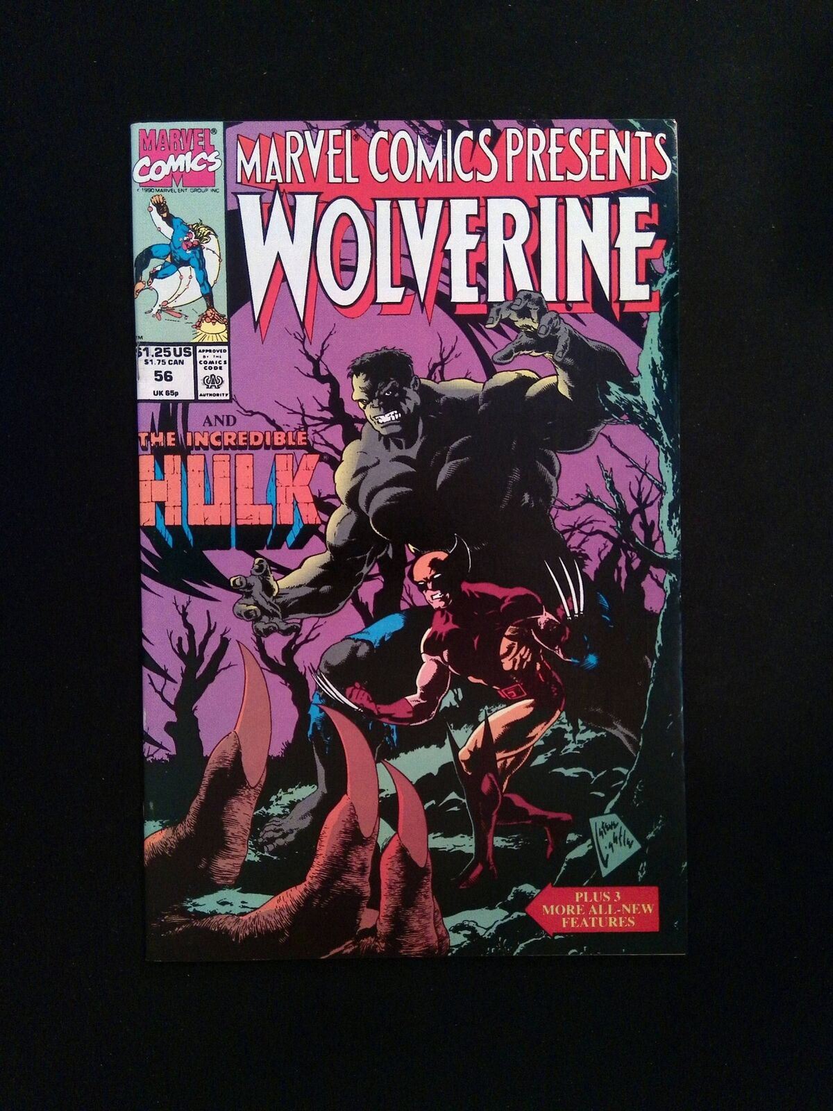 Marvel Comics Presents #56 MARVEL Comics 1990 VF+