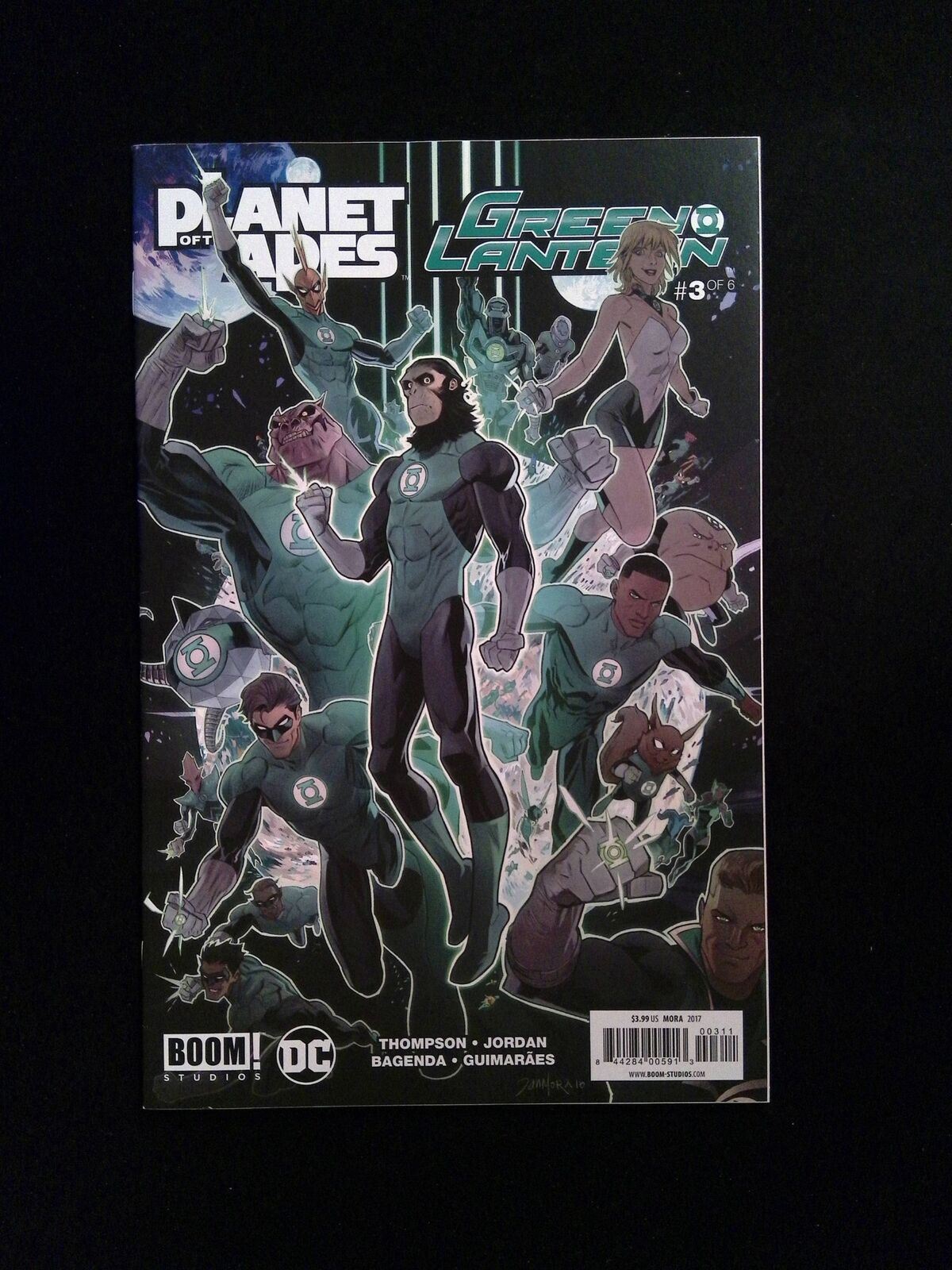 Planet Of The Apes Green Lantern #3 BOOM STUDIOS Comics 2017 NM-