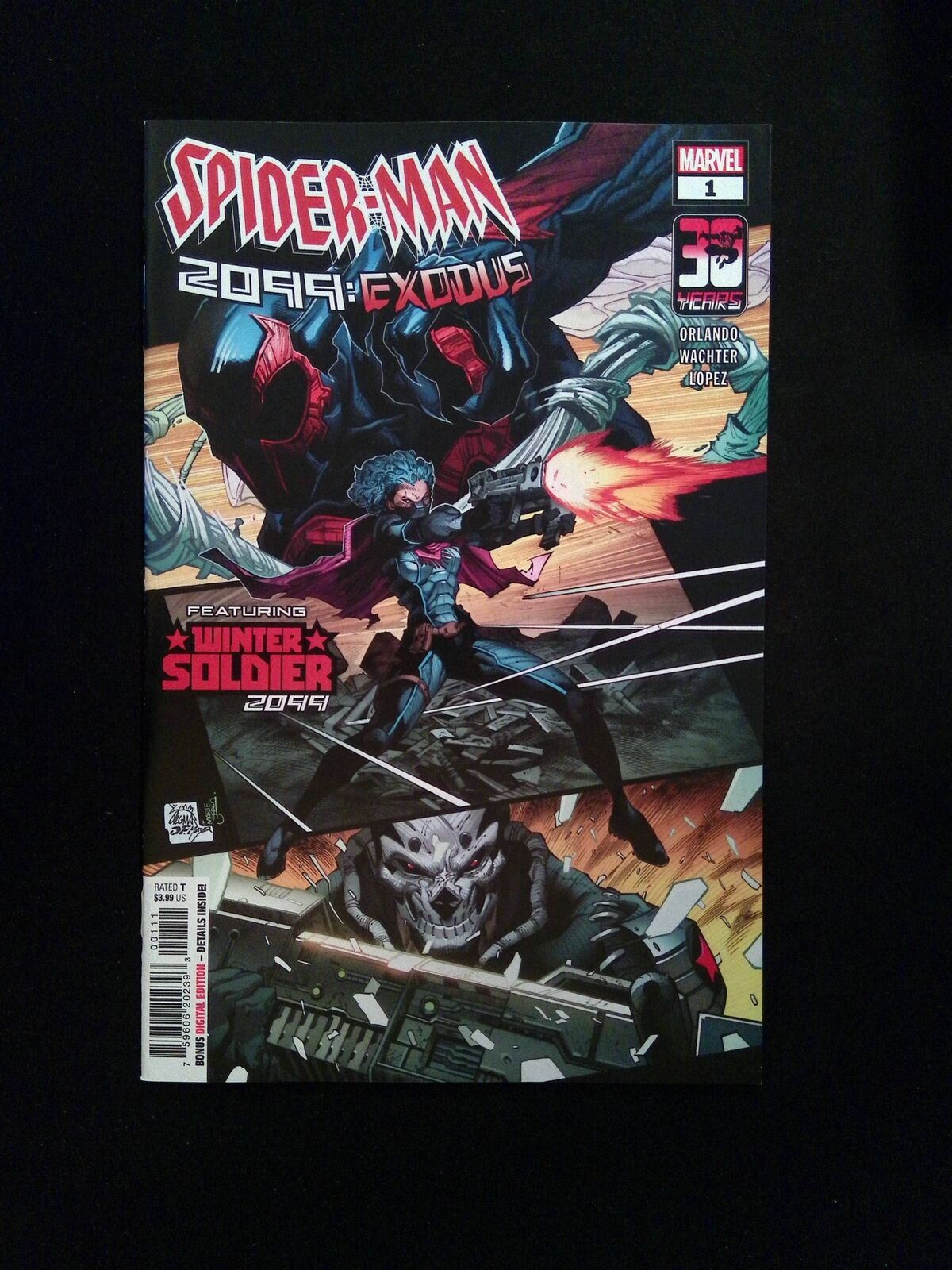 Spider-Man 2099 Exodus #1 Marvel Comics 2022 NM-