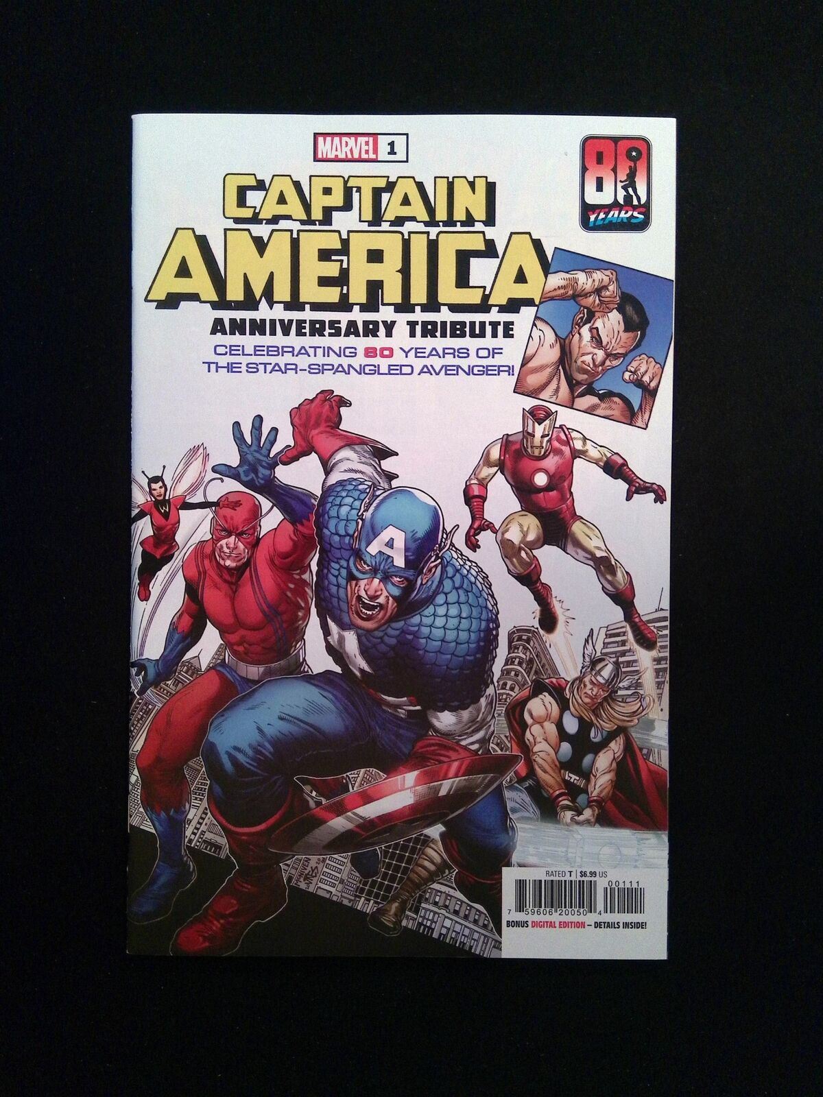 Captain America Anniversary Tribute #1 Marvel Comics 2021 NM-