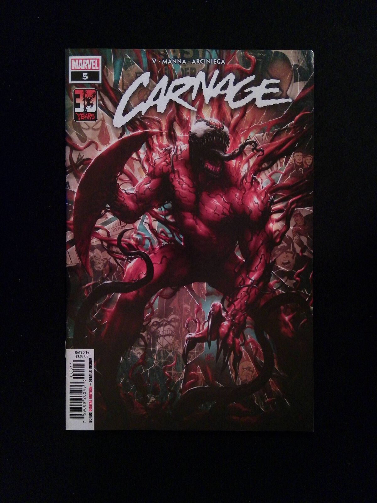 Carnage #5 MARVEL Comics 2022 NM-